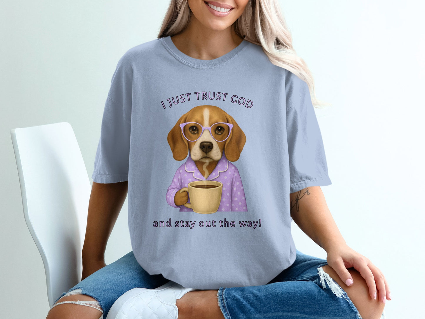 I Just Trust God and Stay Out the Way Shirt