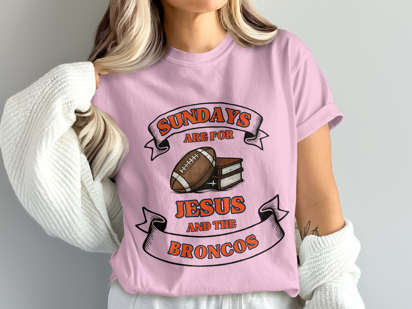Sundays Are For Jesus And The Broncos product type