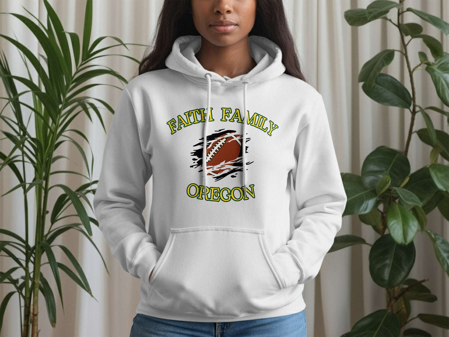 Faith Family Oregon Football Hoodie product