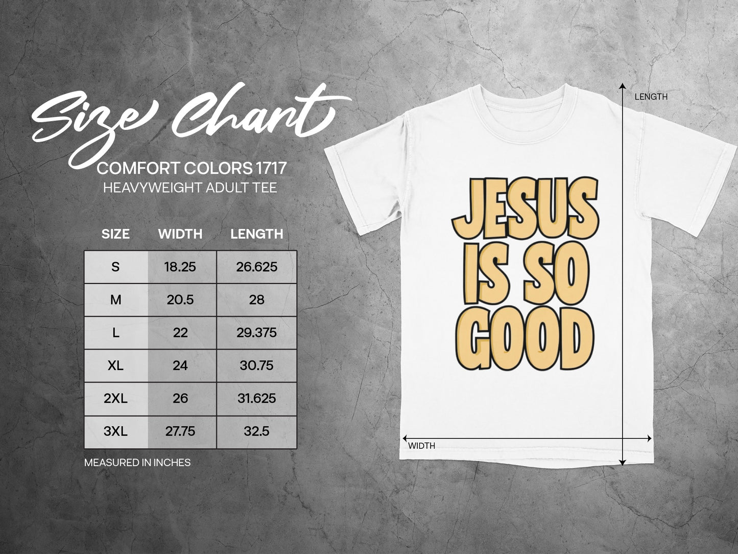 JESUS IS SO GOOD Design T-Shirt For Adults