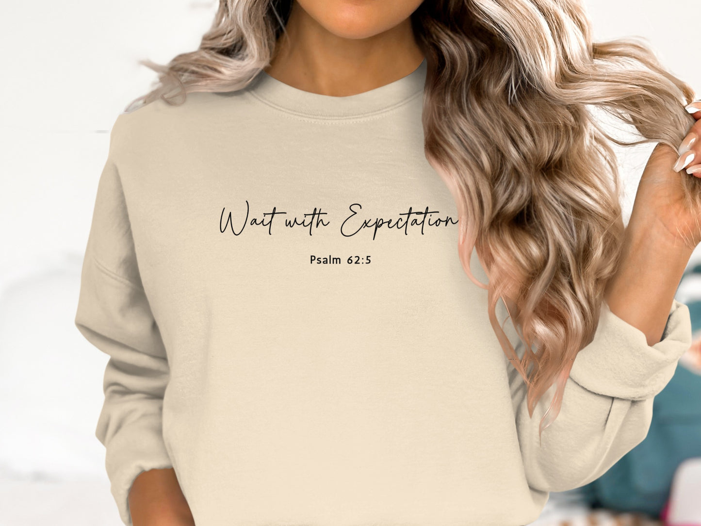 Wait with Expectation Psalm 62:5 printed product type