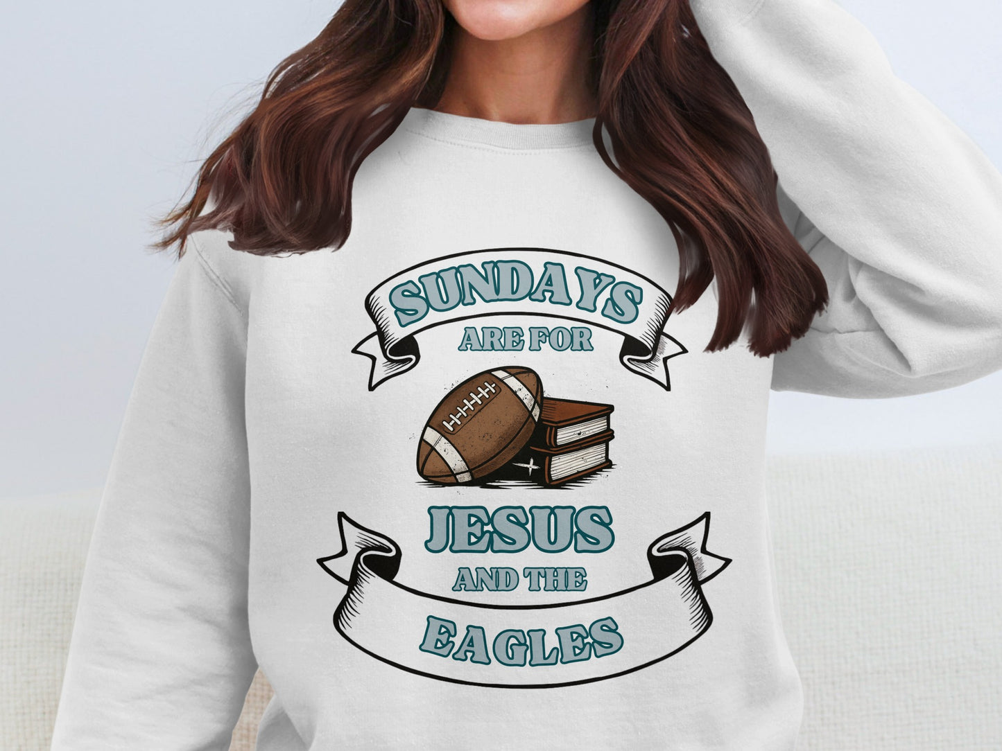 Sundays Are for Jesus and the Eagles product type