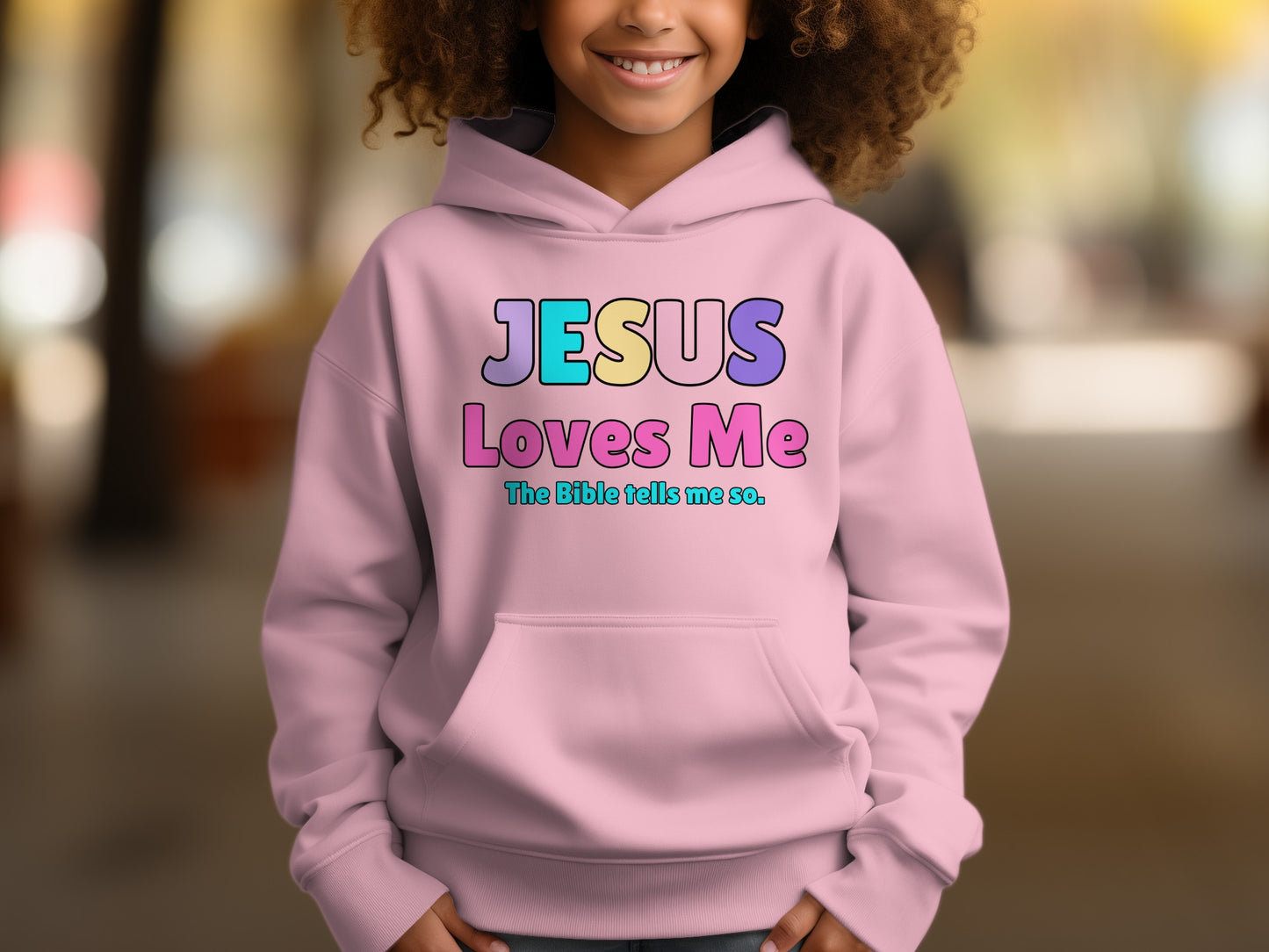 JESUS Loves Me The Bible tells me so hoodie