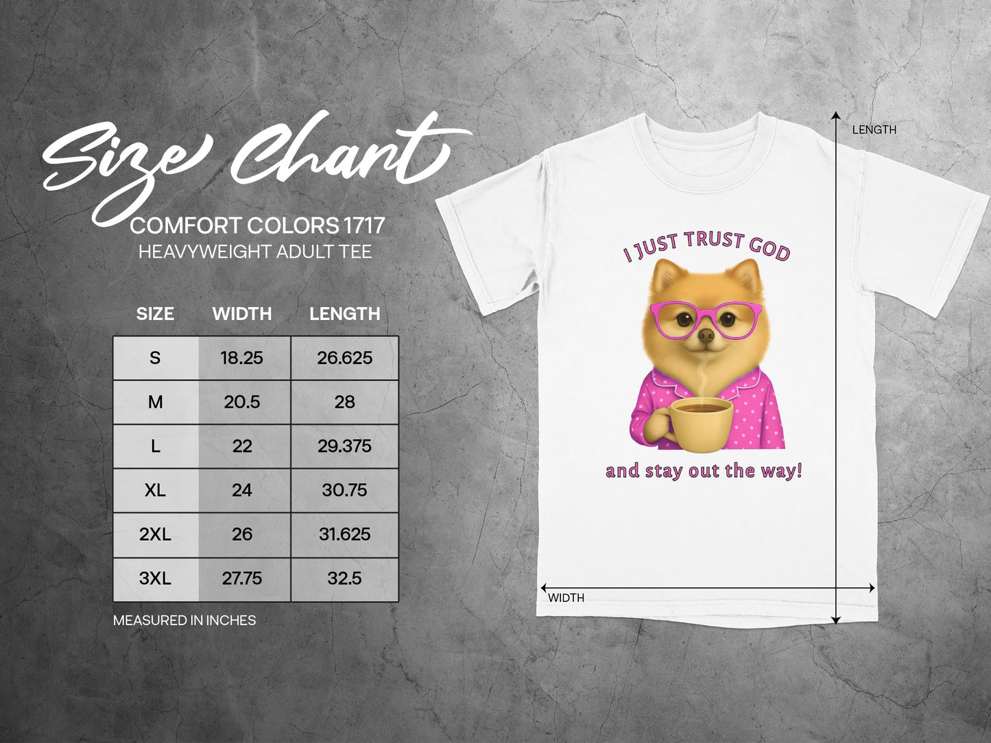 I Just Trust God And Stay Out The Way Shirt