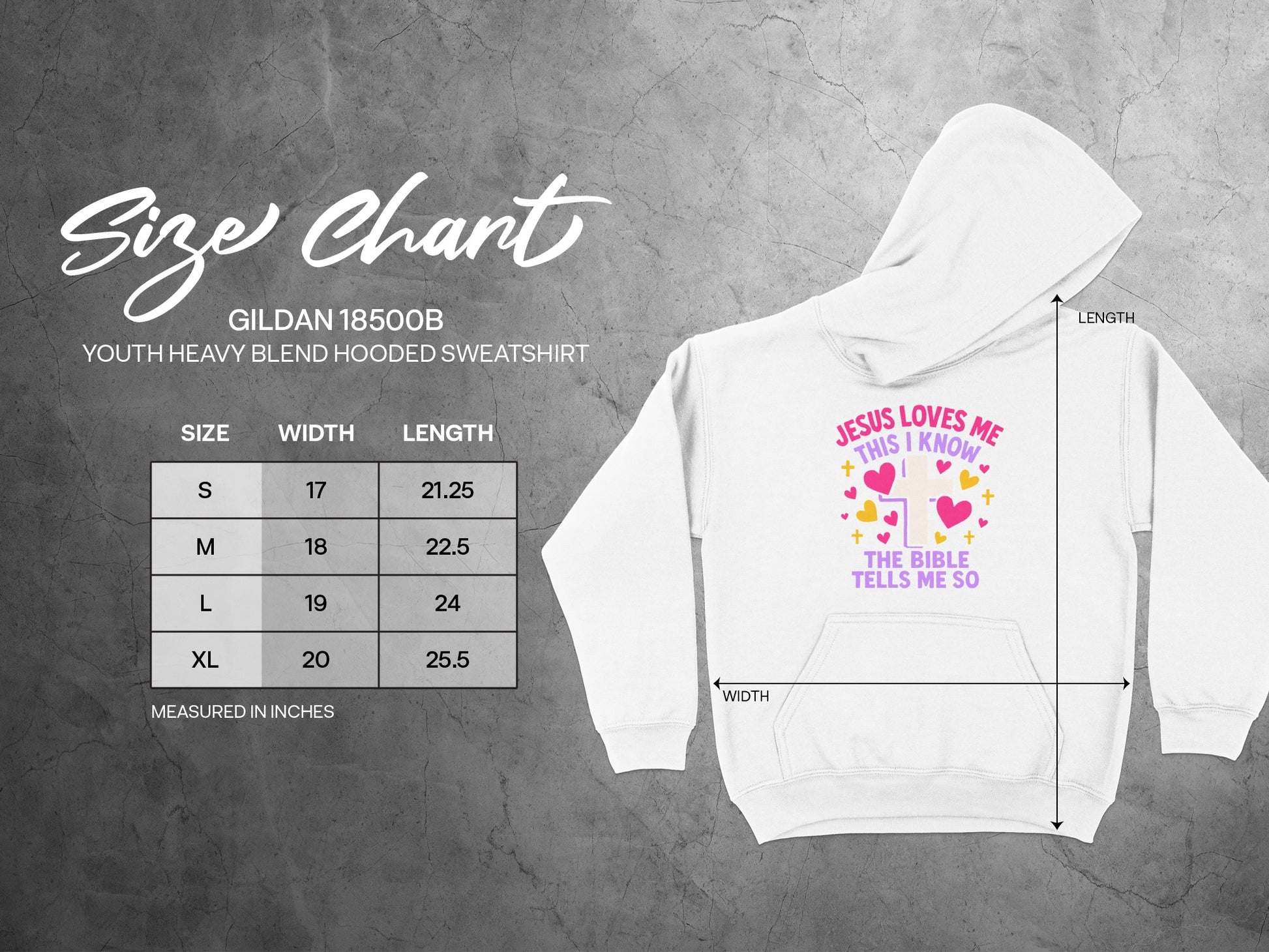 Jesus Loves Me This I Know Youth Sweatshirt