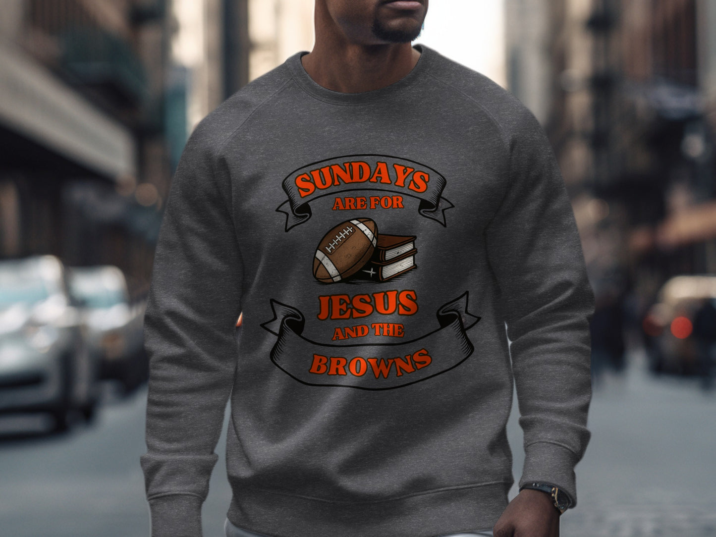 Sundays Are For Jesus And The Browns Sweatshirt product