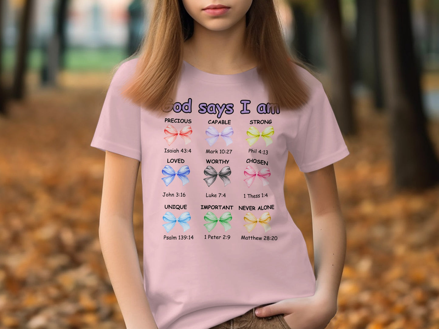 God Says I Am Precious Capable Strong T-Shirt