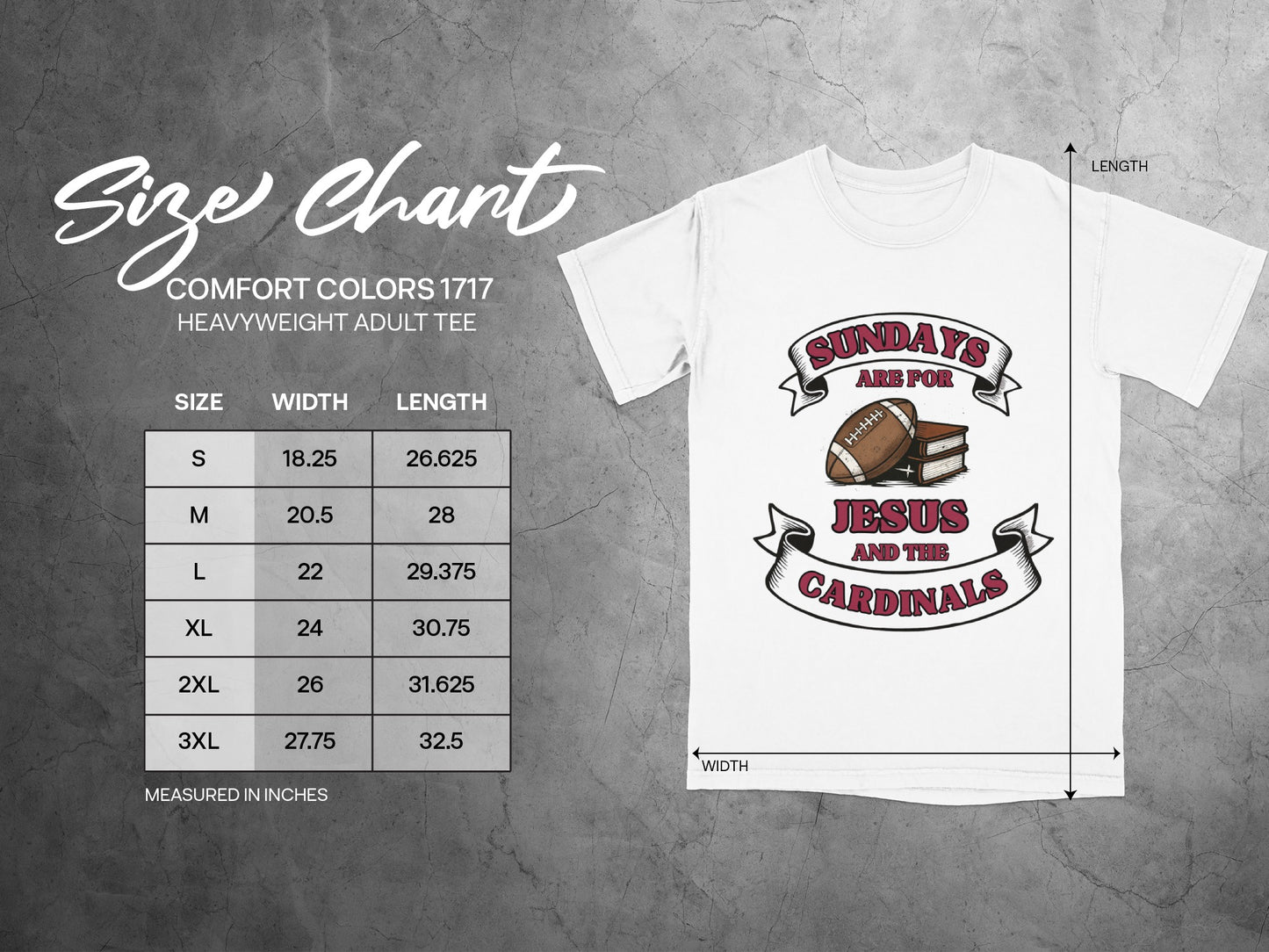 Sundays Are For Jesus And The Cardinals Tee product