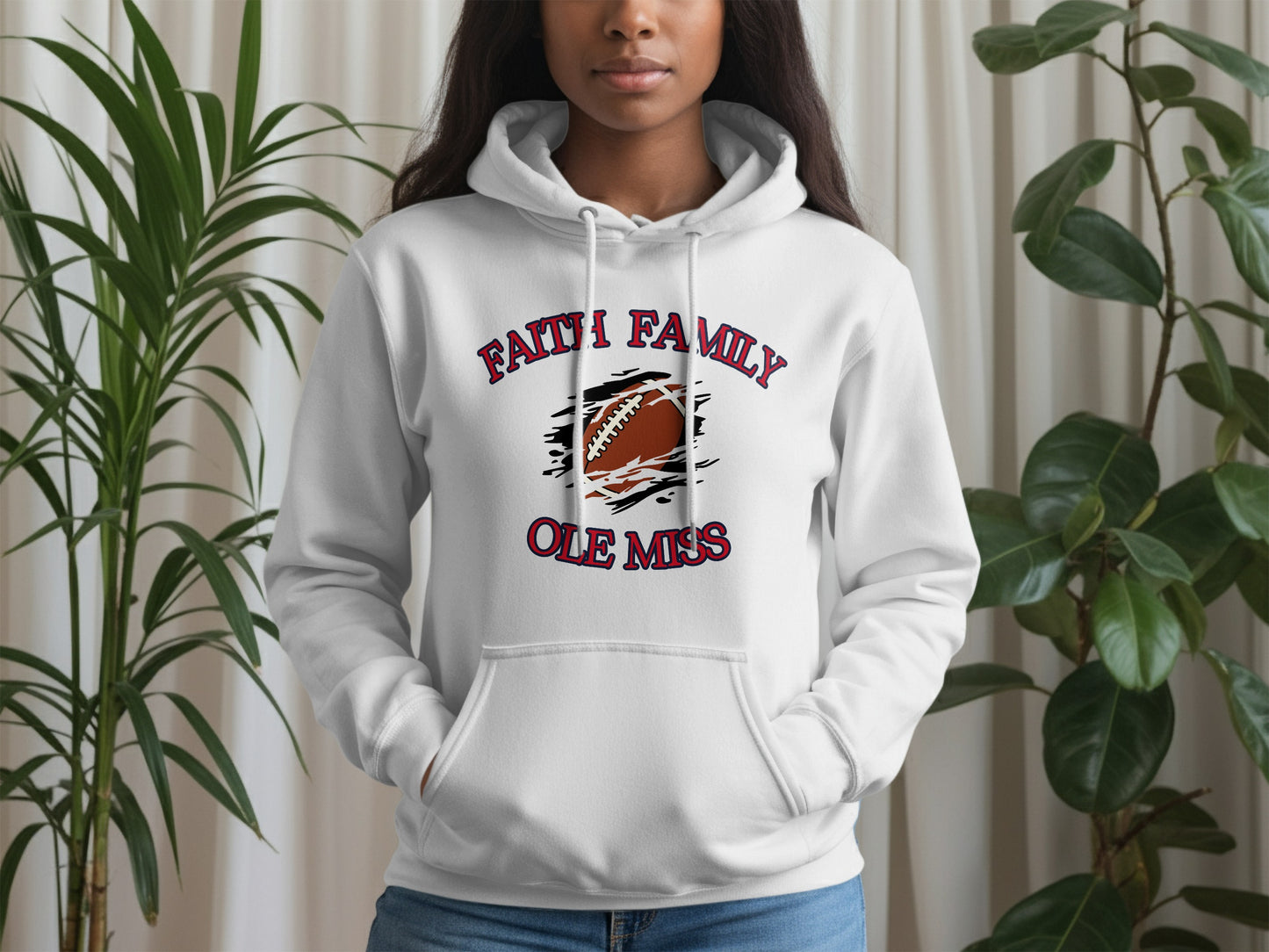 Faith Family Ole Miss Graphic Hoodie product