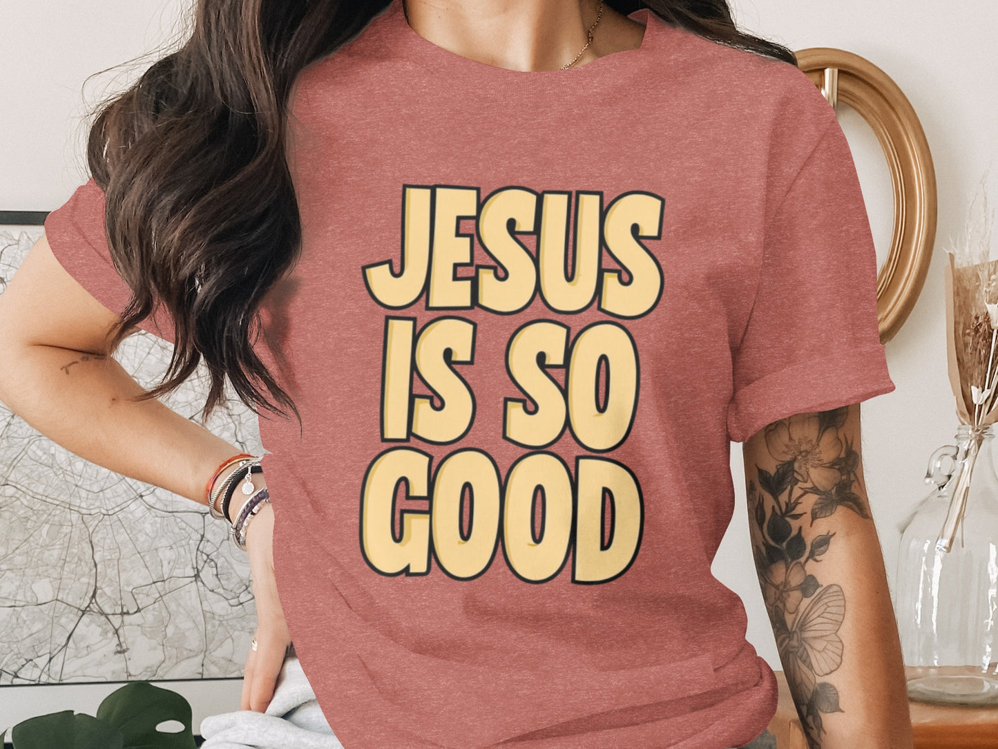 JESUS IS SO GOOD Graphic T-Shirt for Inspiring Style