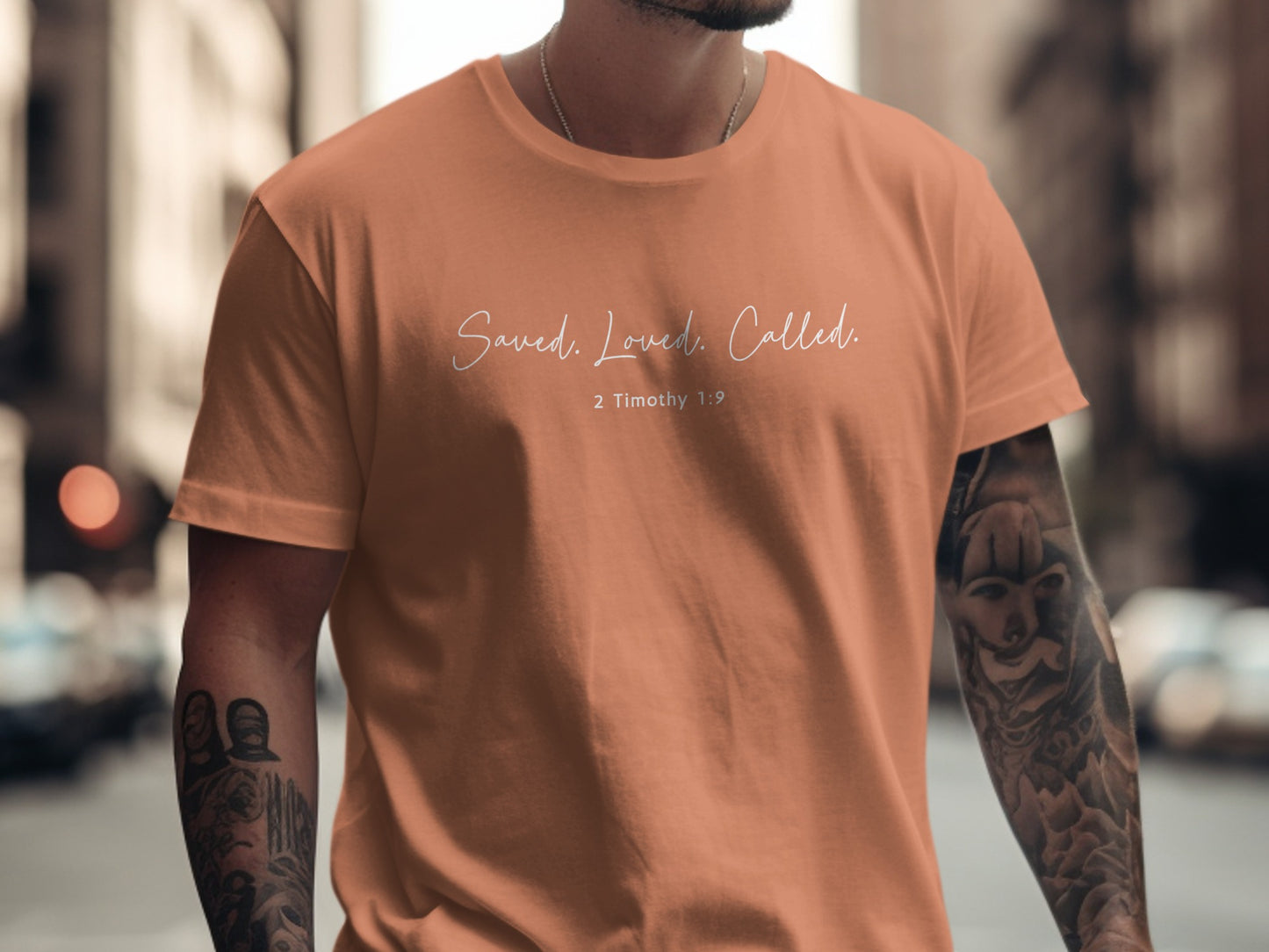 Saved Loved Called 2 Timothy 1:9 T-shirt product type