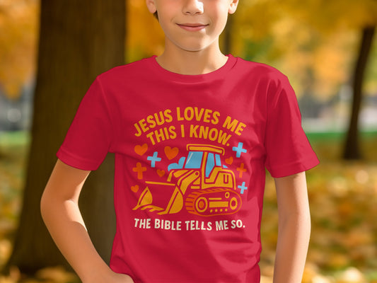 Jesus Loves Me This I Know The Bible Tells Me T-shirt