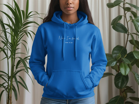 Now I Am Found Luke 15 24 Printed Hoodie product
