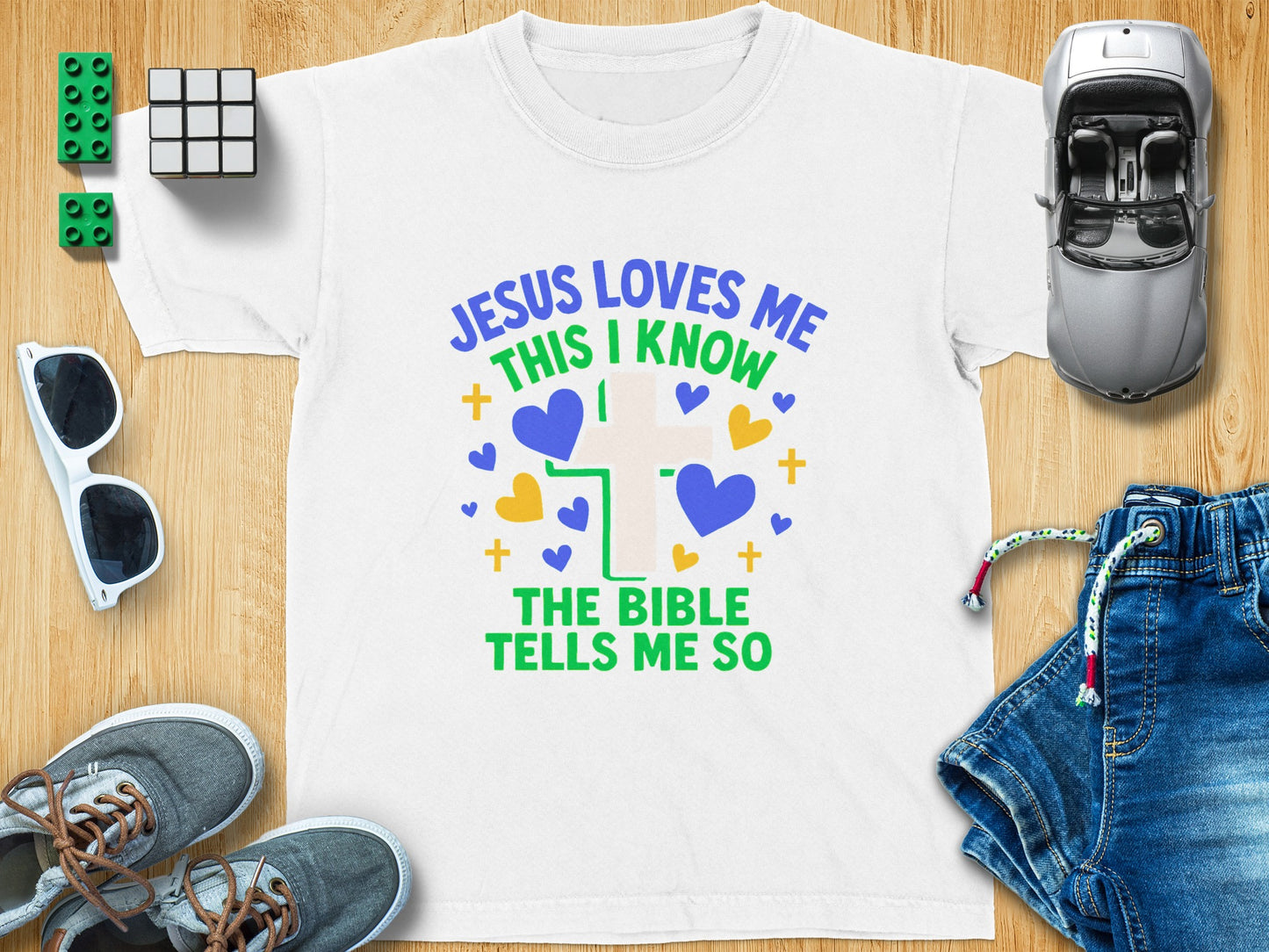 Jesus Loves Me This I Know The Bible Tells Me So T-shirt