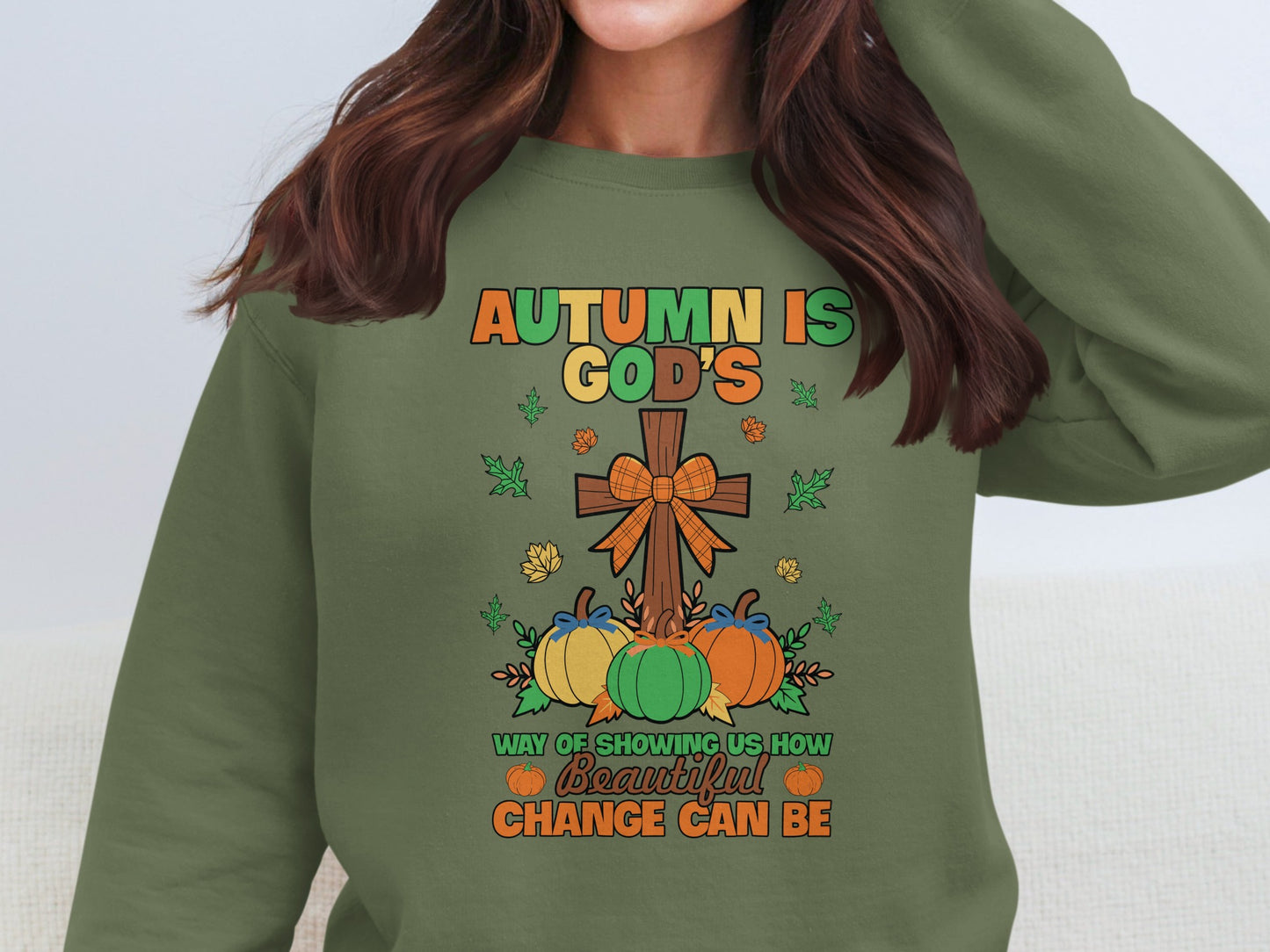 Autumn is God's Way of Showing Us Beautiful Change Shirt