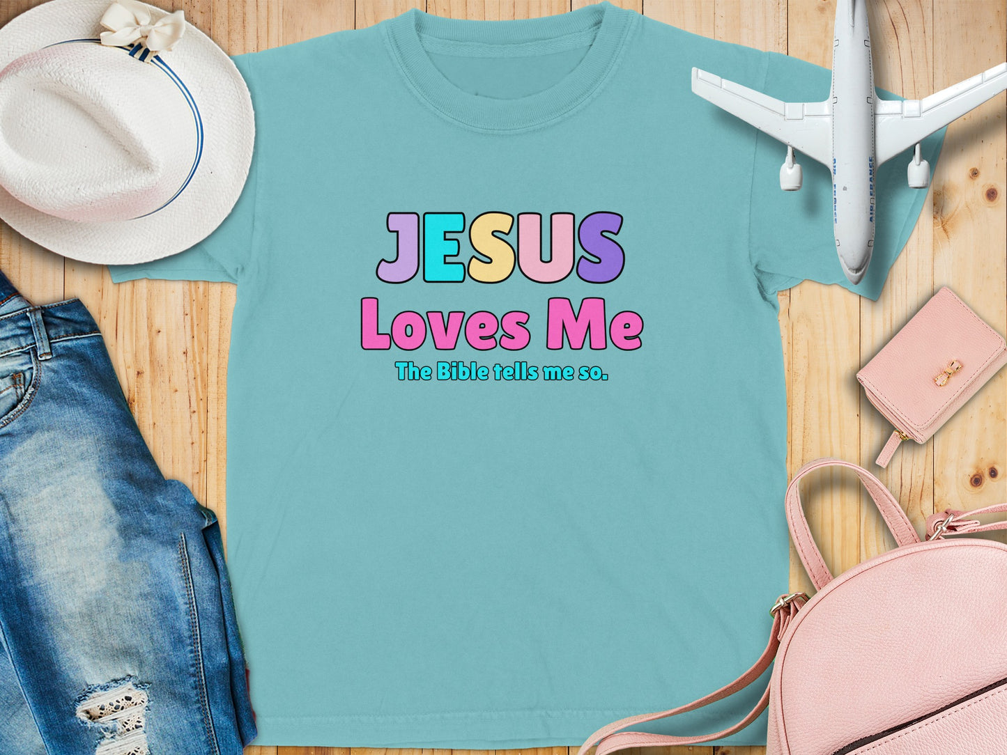 JESUS Loves Me The Bible Tells Me So Christian Tee