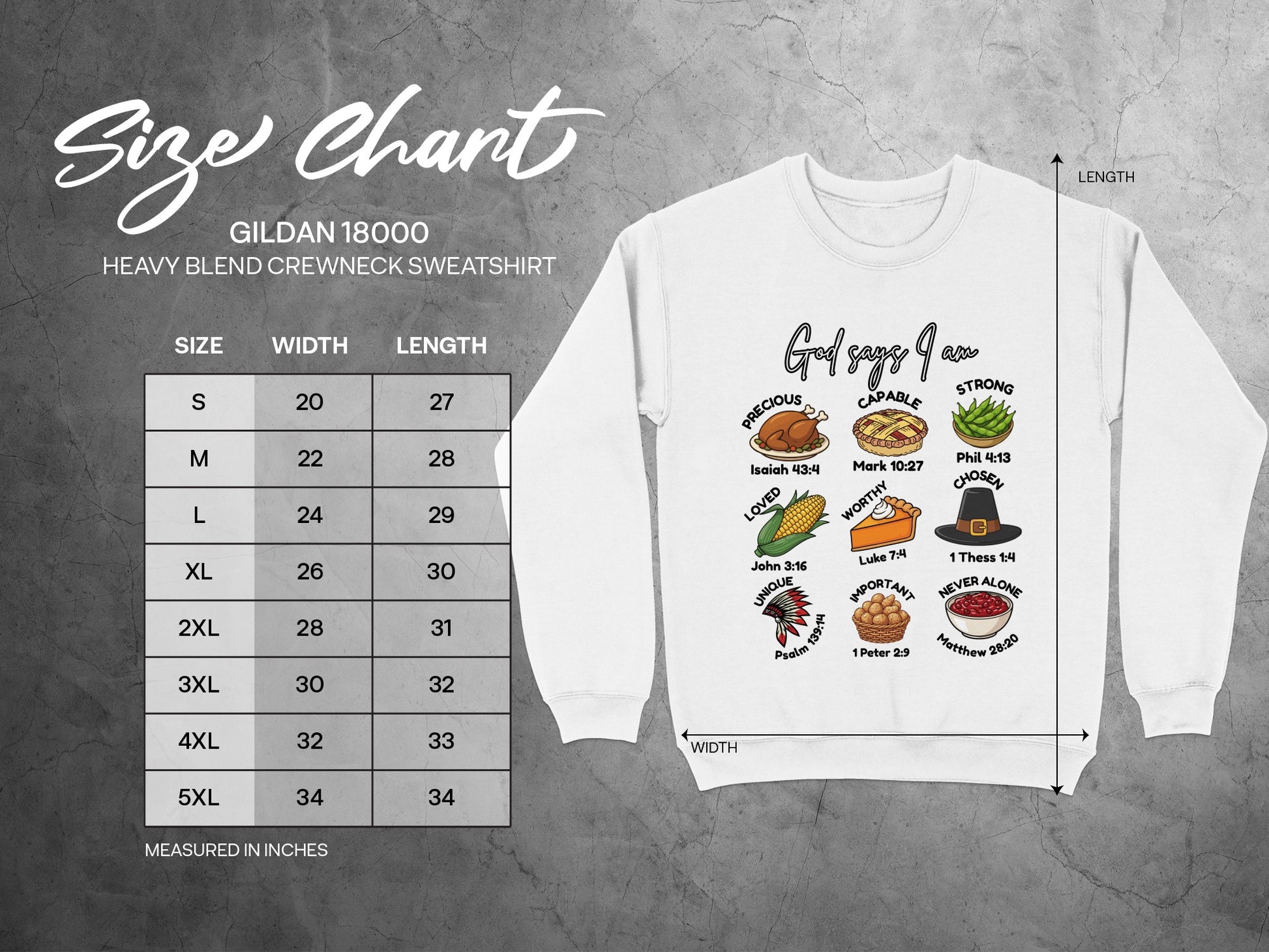 Funny God Says I Am Sweatshirt with Cute Illustrations