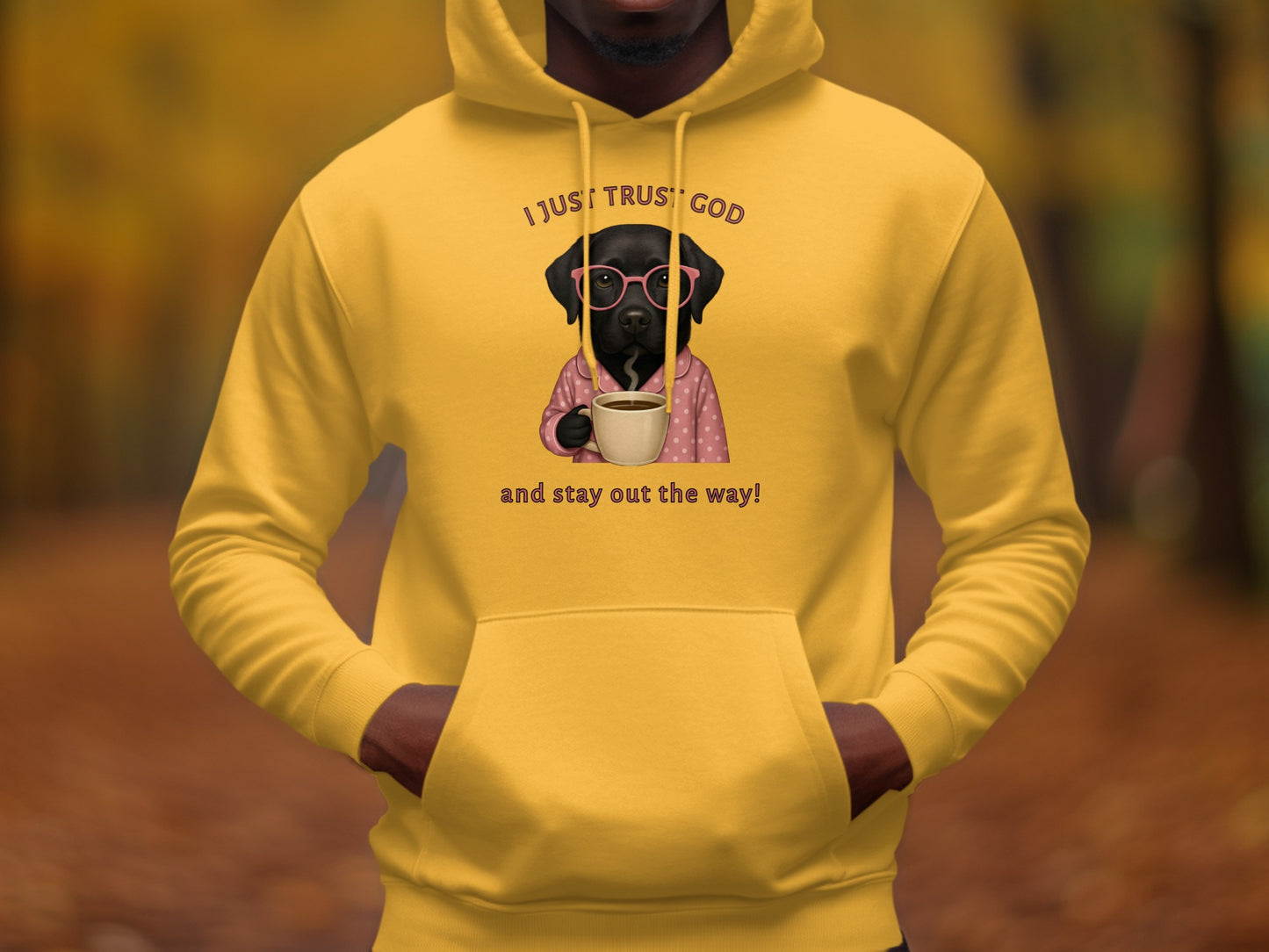 I Just Trust God and Stay Out the Way Hoodie product
