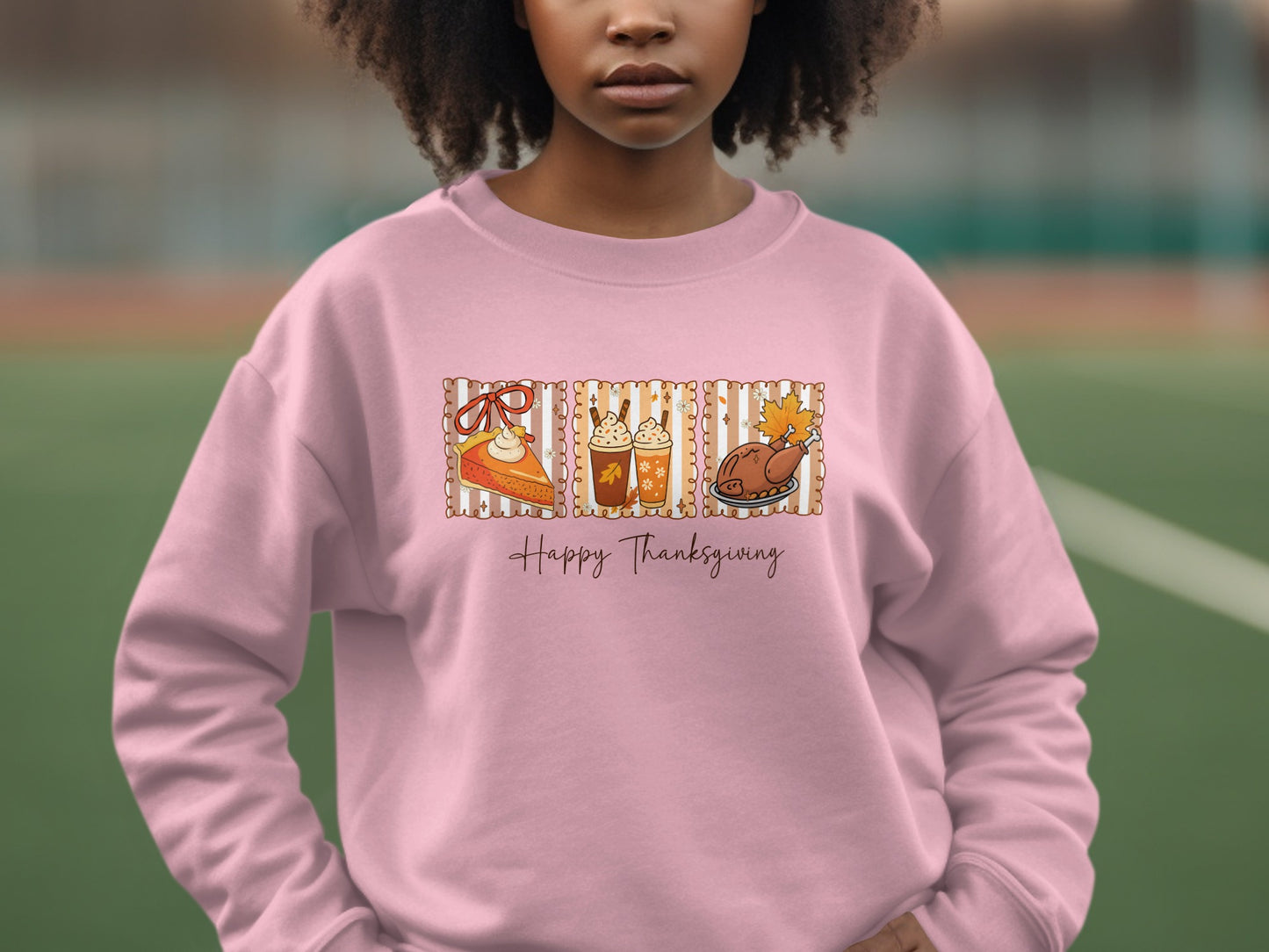 Happy Thanksgiving Festive Sweatshirt