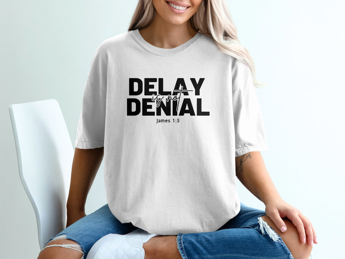 Delay Not Denial James 1-5 Printed Graphic Shirt product