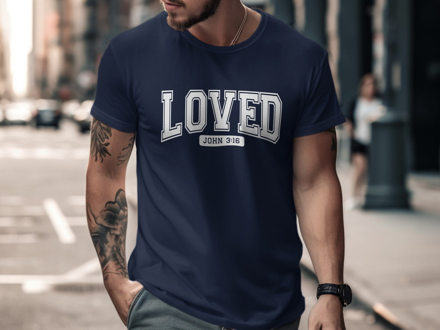 John 3:16 Loved Inspirational T-shirt product