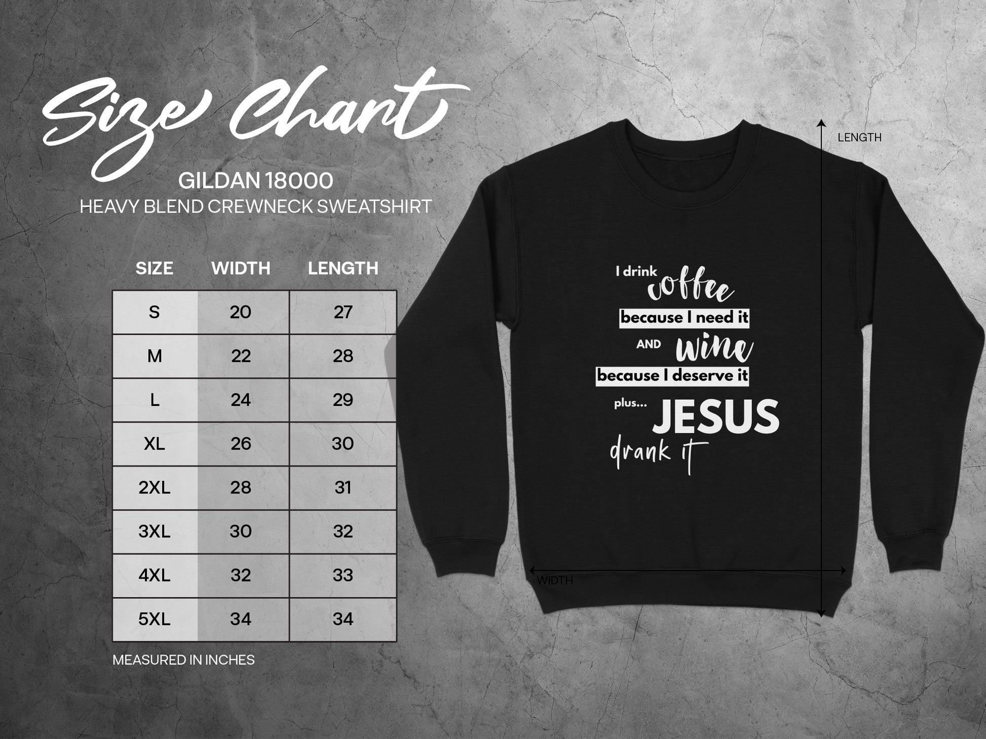 I drink coffee wine Jesus drank it crewneck sweatshirt product