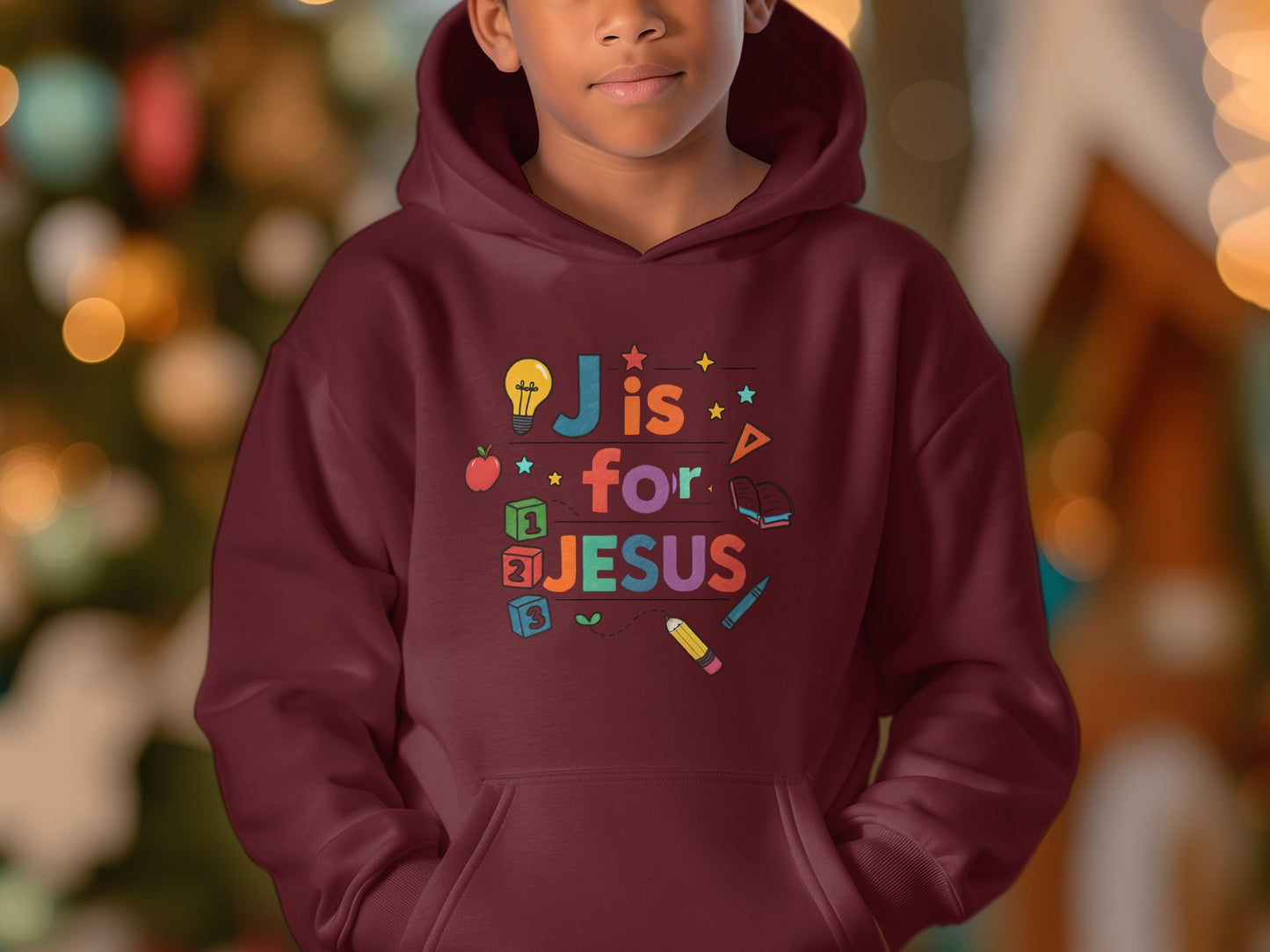 J is for Jesus Youth Hoodie