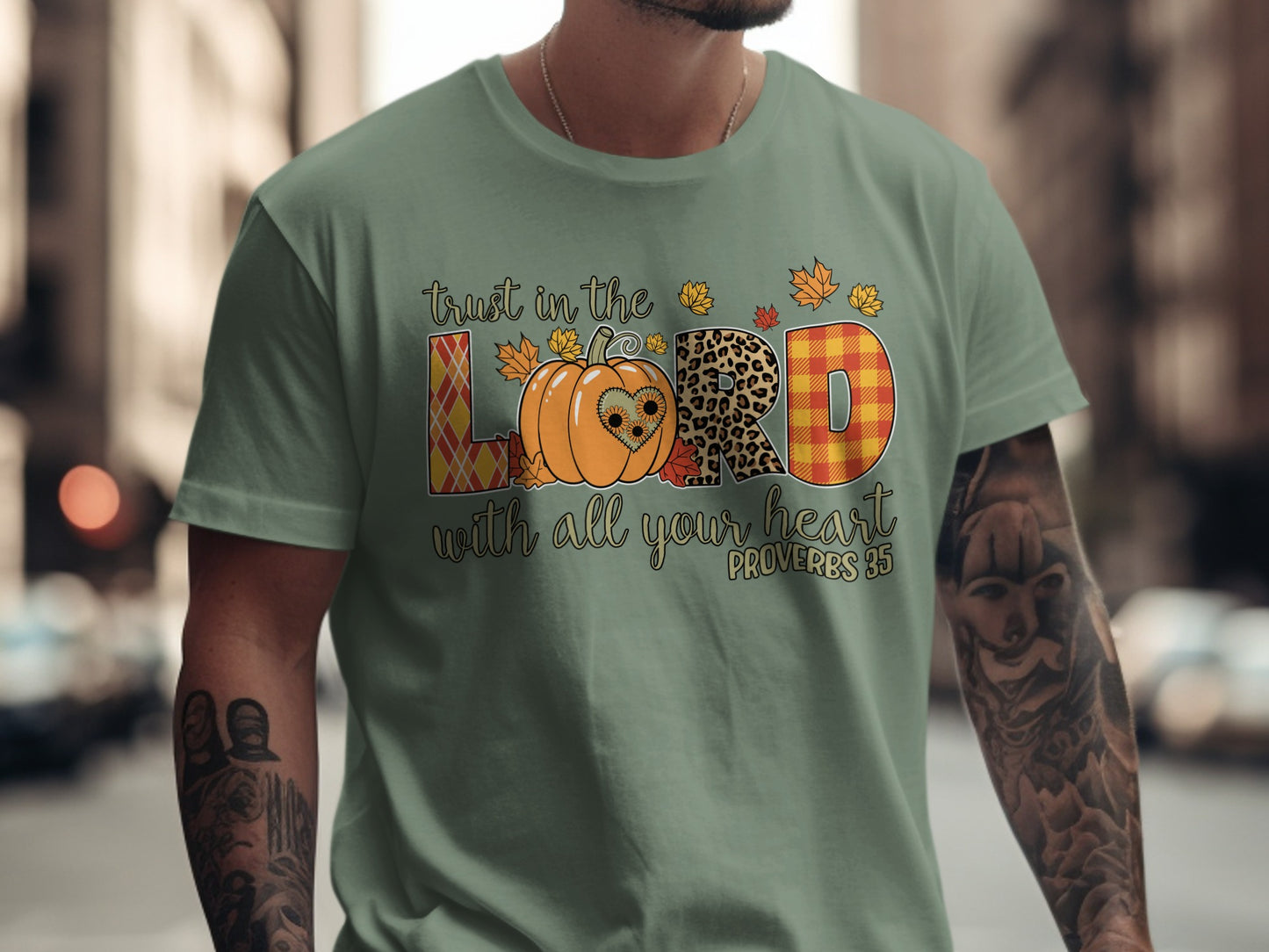 Trust in the Lord with All Your Heart Proverbs Shirt