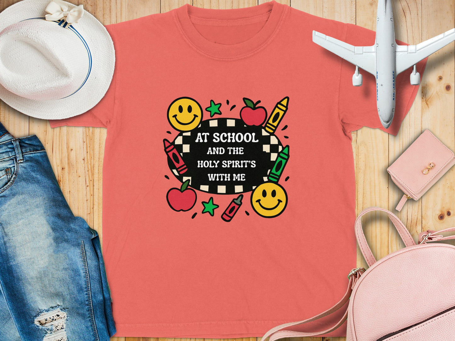 At School and The Holy Spirit's With Me product