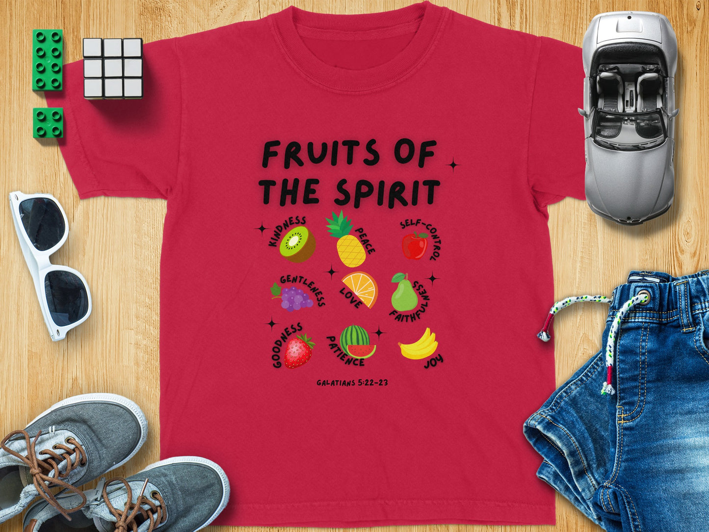 Fruits of the Spirit Bible Verse Motivational Shirt