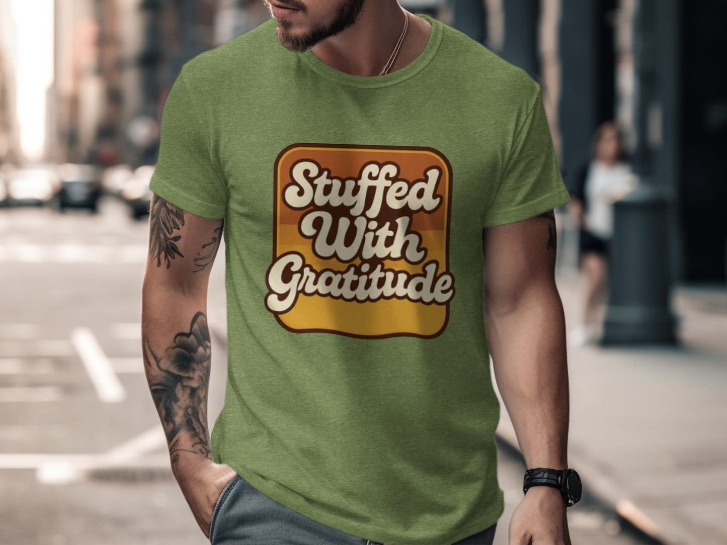 Stuffed With Gratitude Graphic T-Shirt Product