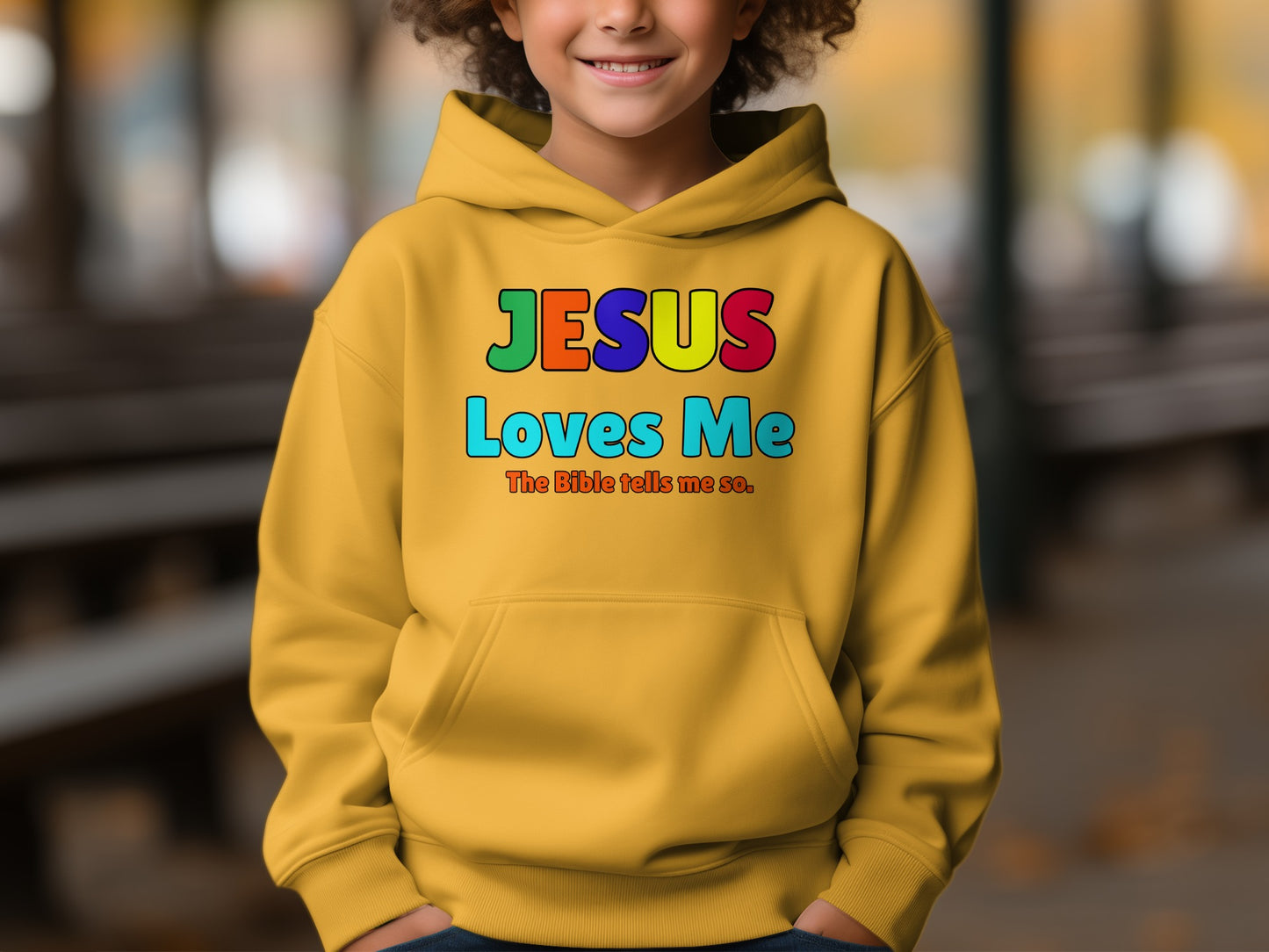 JESUS Loves Me The Bible Tells Me So Hoodie