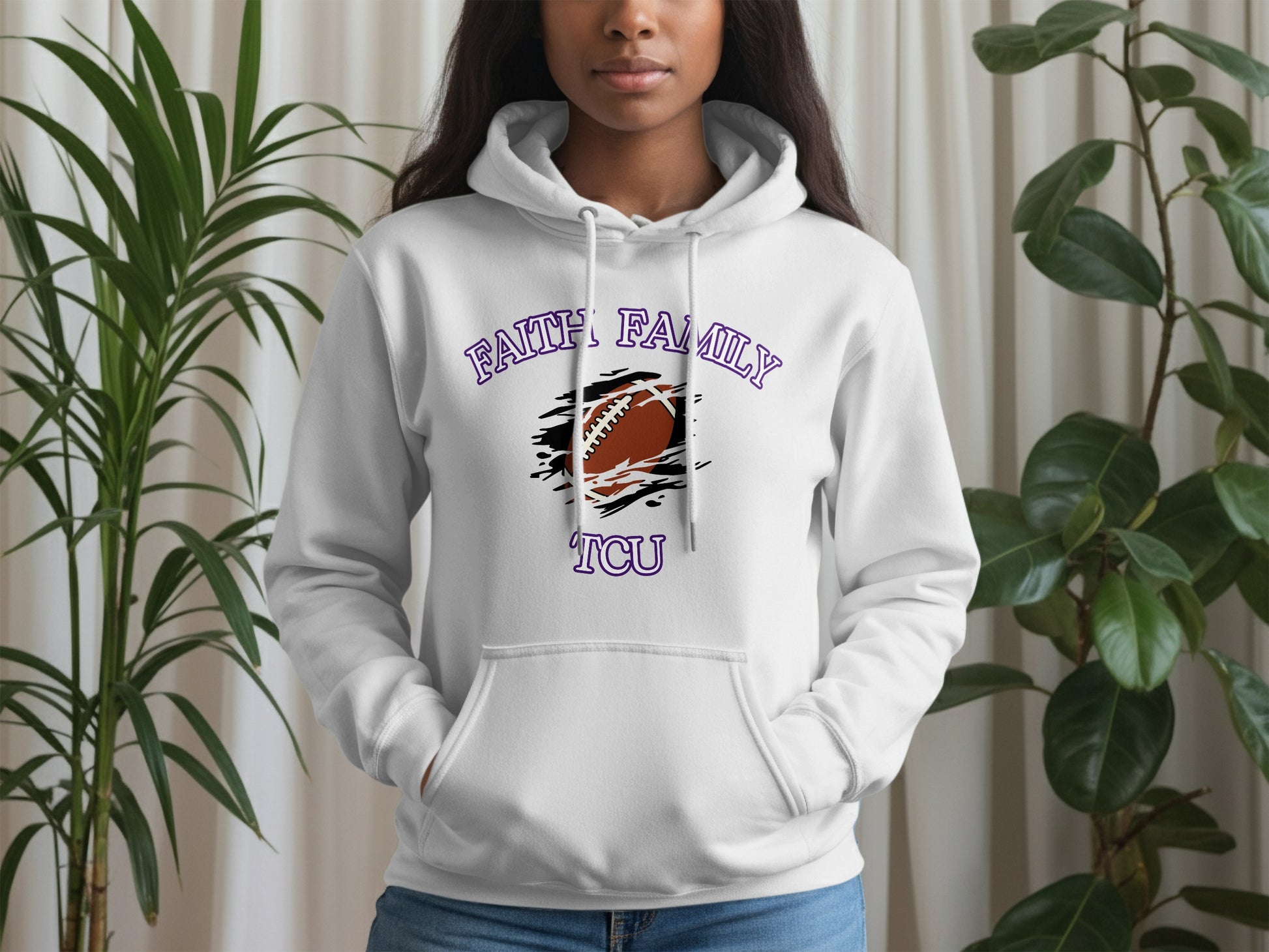 Faith Family TCU Football Graphic Hoodie product
