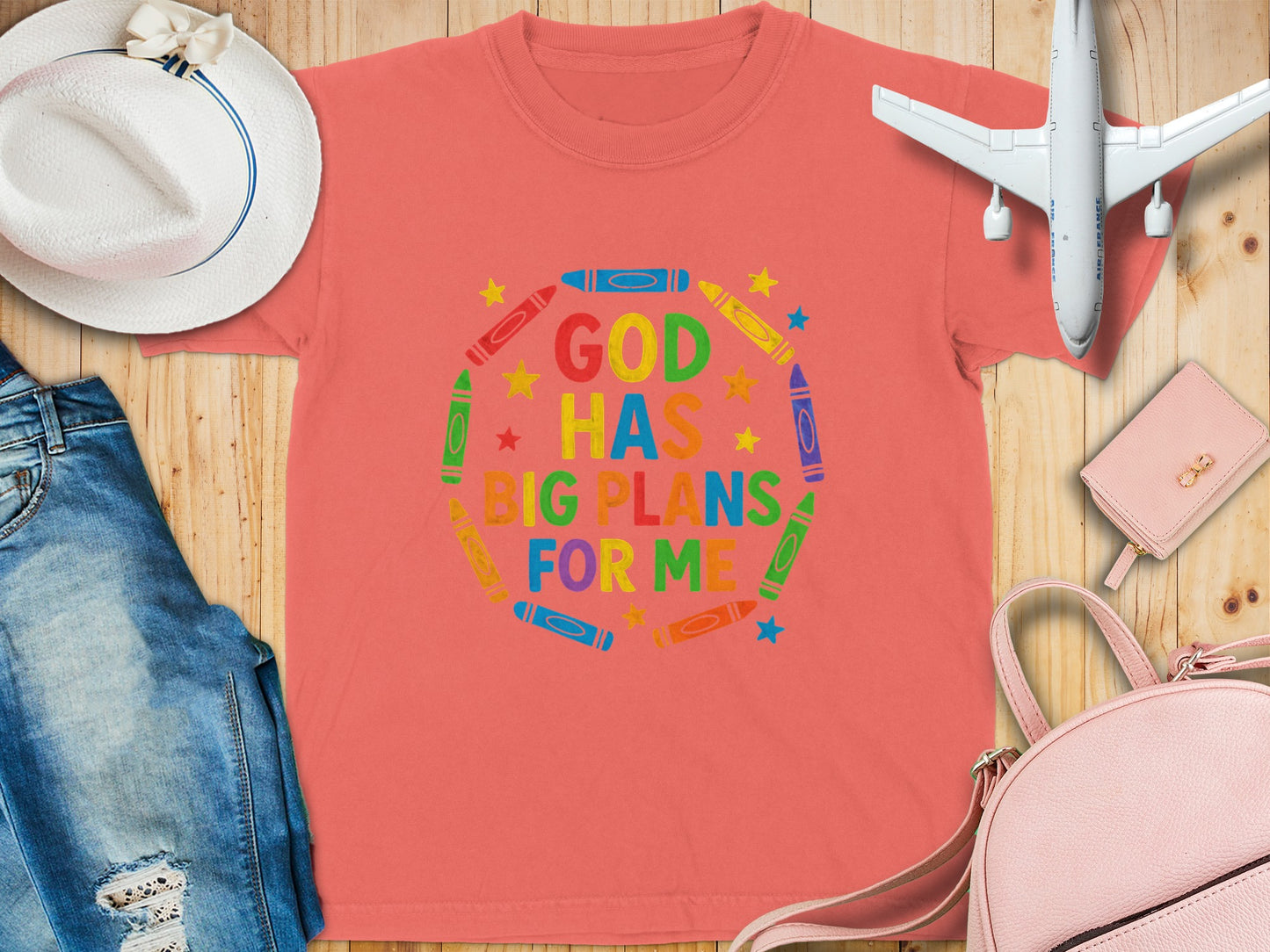God Has Big Plans For Me Graphic Tee product