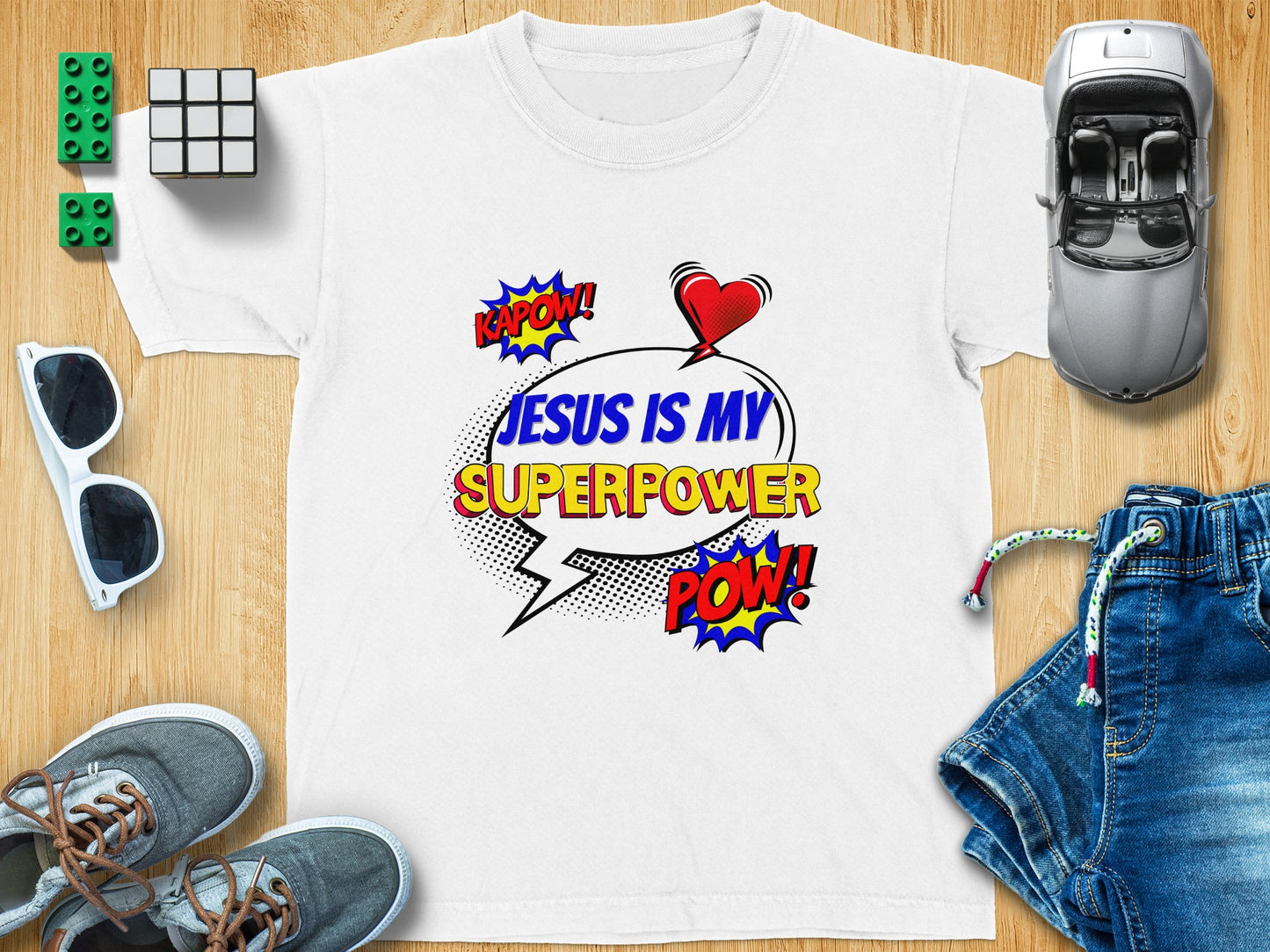 Jesus Is My Superpower Graphic T-shirt