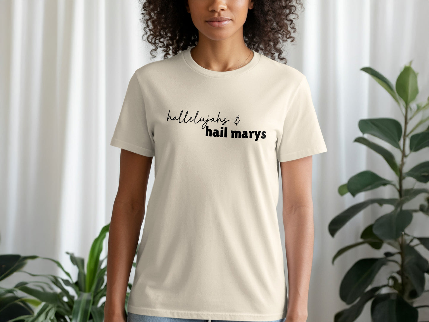 Hallelujahs and Hail Marys Graphic T-shirt product type