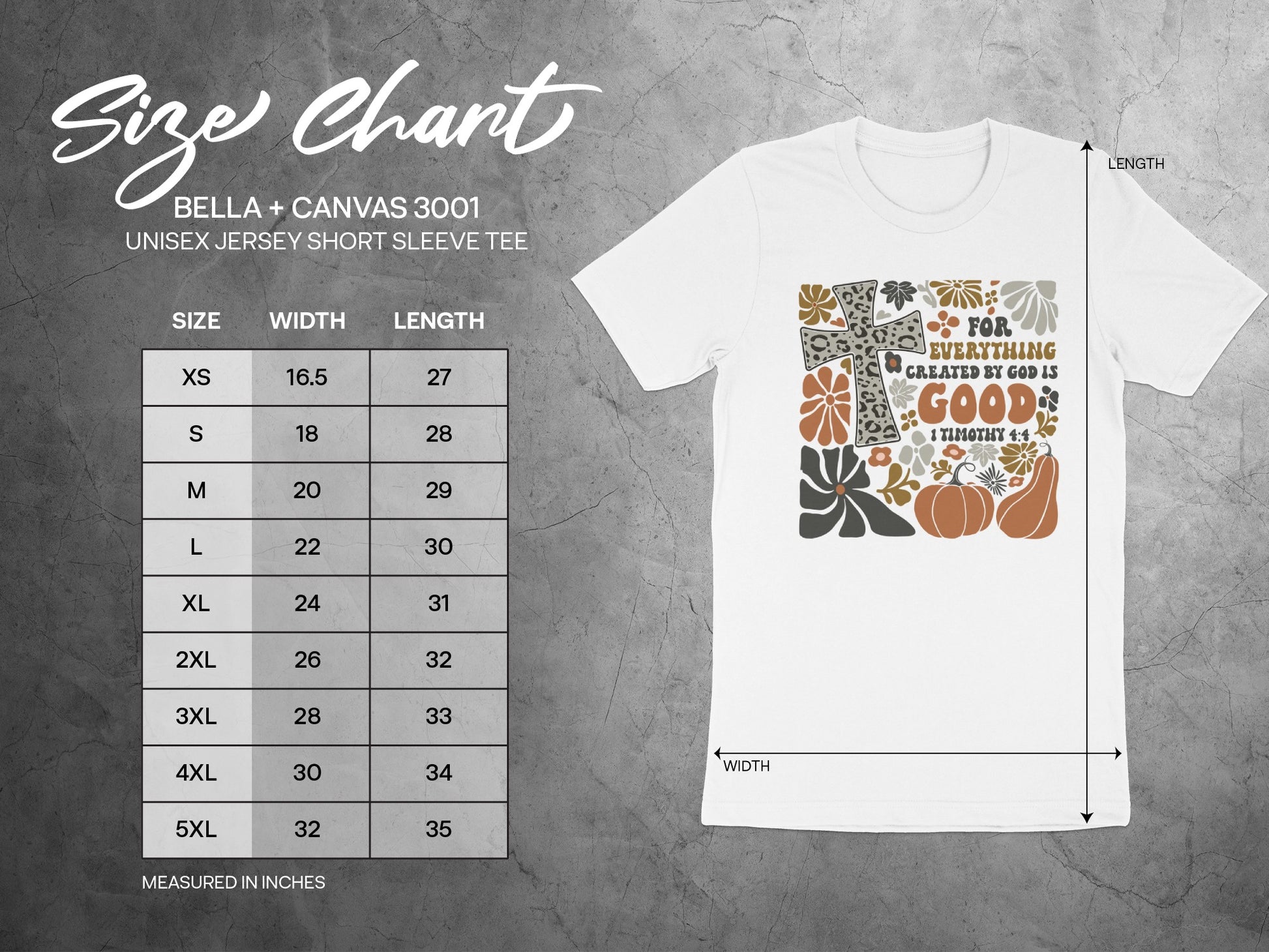 For Everything Created By God Is Good Unisex T-Shirt