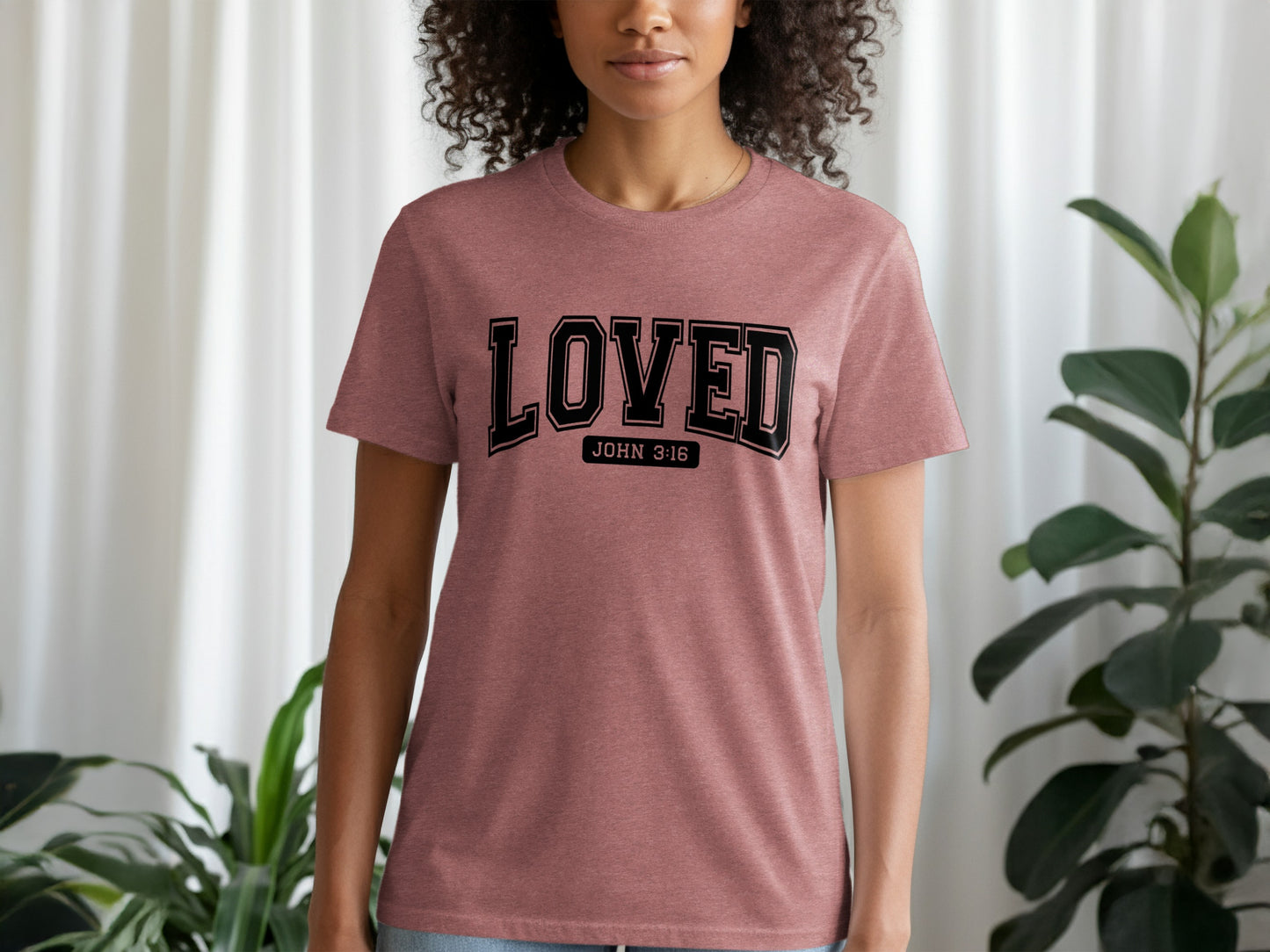 Loved John 3:16 Inspirational Shirt Product