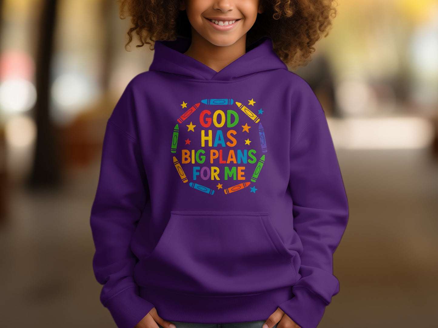 God Has Big Plans For Me Inspirational Hoodie
