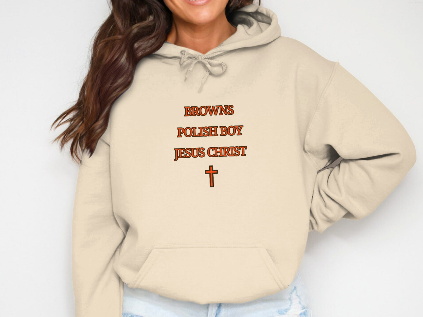 Browns Polish Boy Jesus Christ Hoodie product
