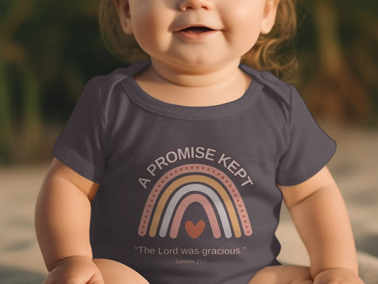 A Promise Kept Rainbow Design Baby Apparel Item