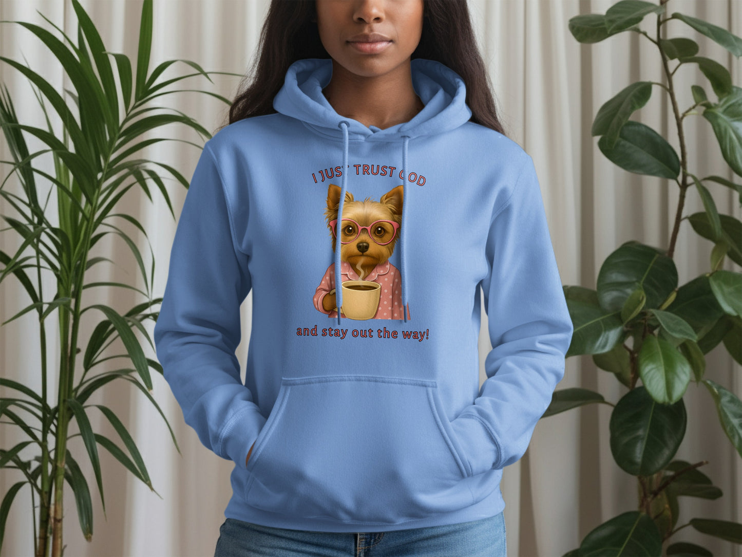 Cute Dog Design Hoodie Stay Out The Way Sweatshirt