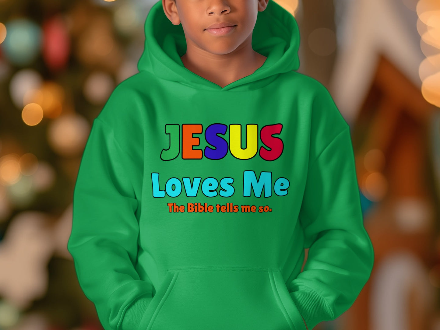JESUS Loves Me The Bible tells me so hoodie