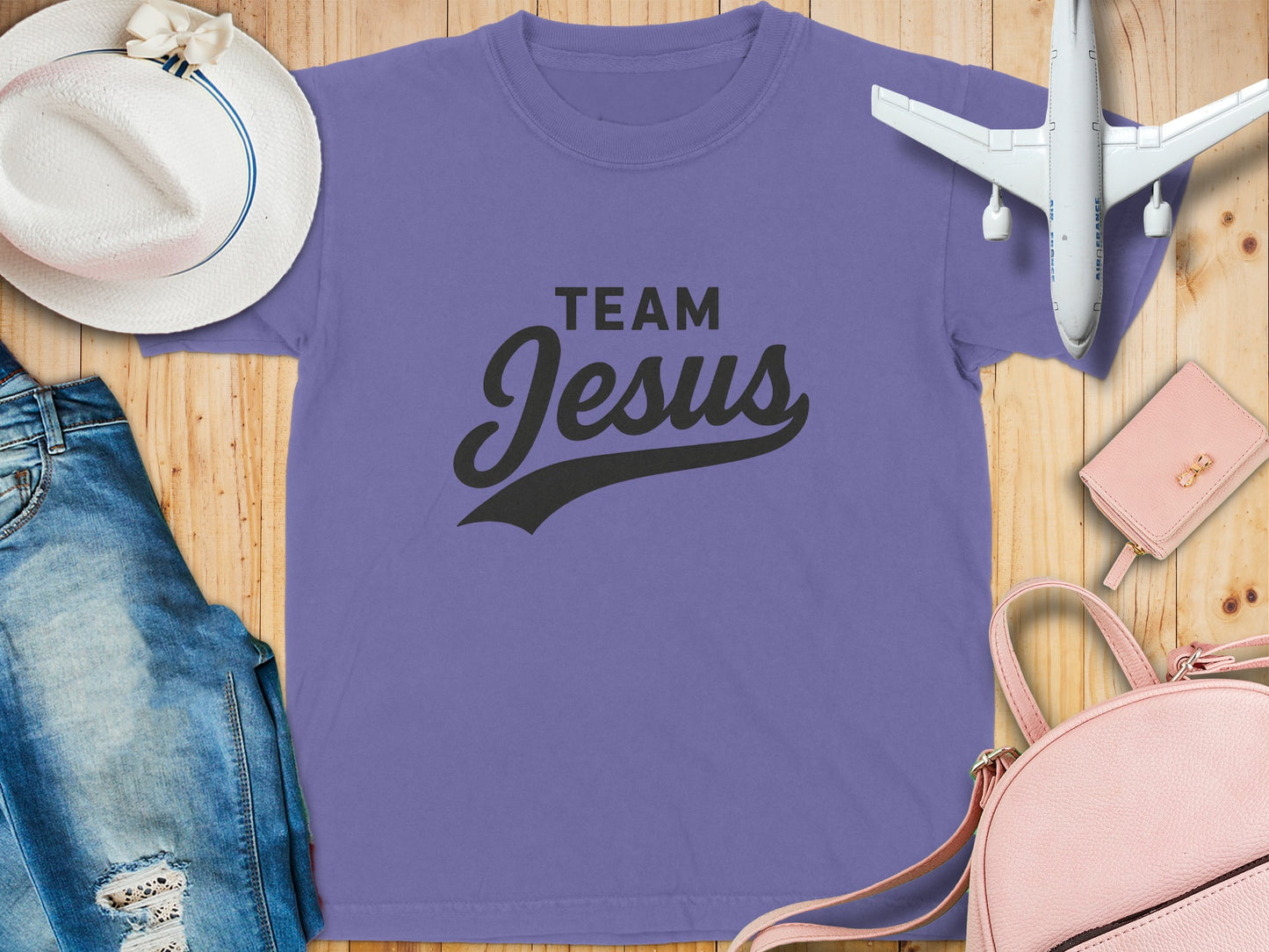 Team Jesus Stylish Graphic Tee Shirt Product