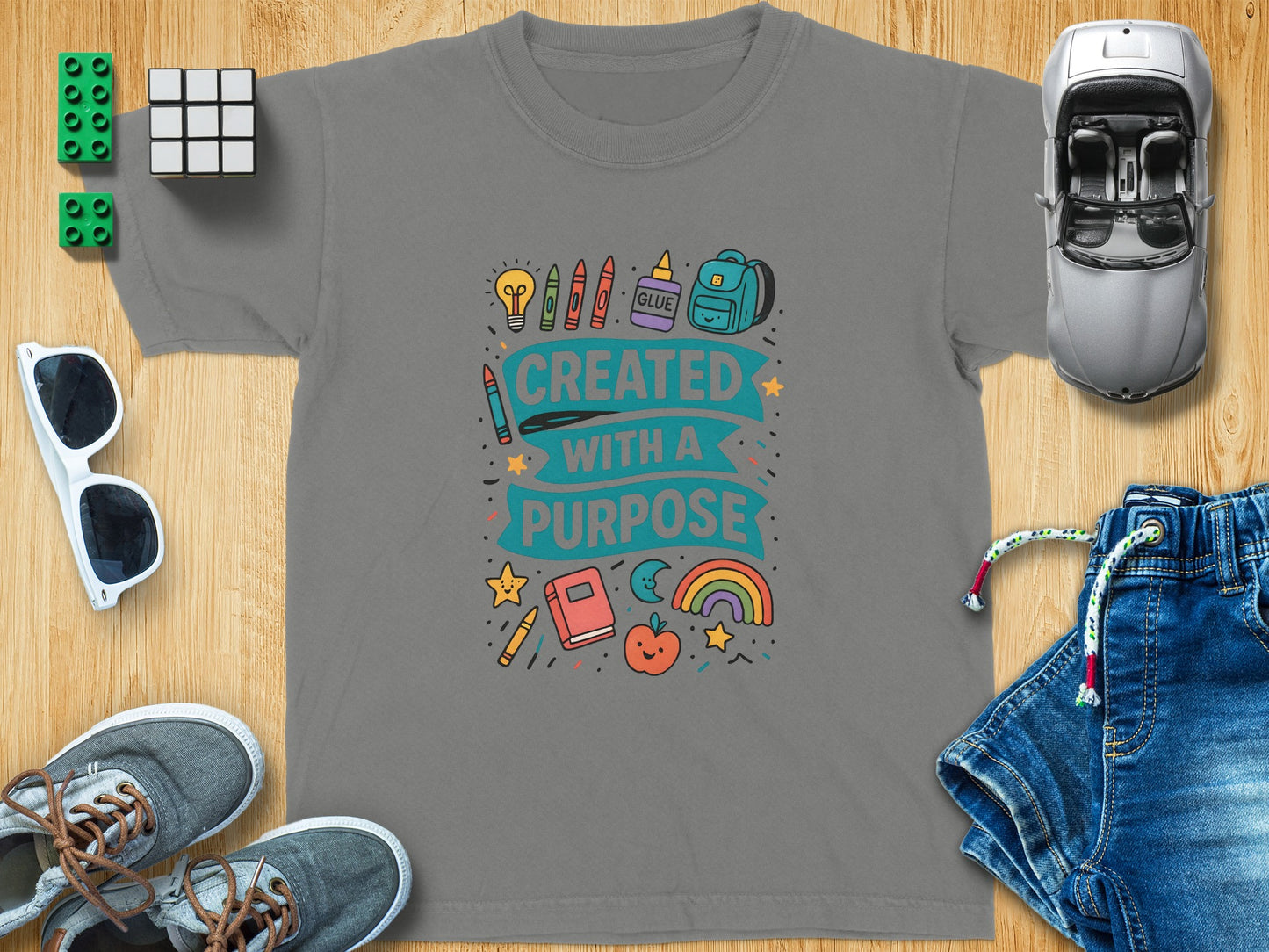 Created With A Purpose Graphic T-Shirt