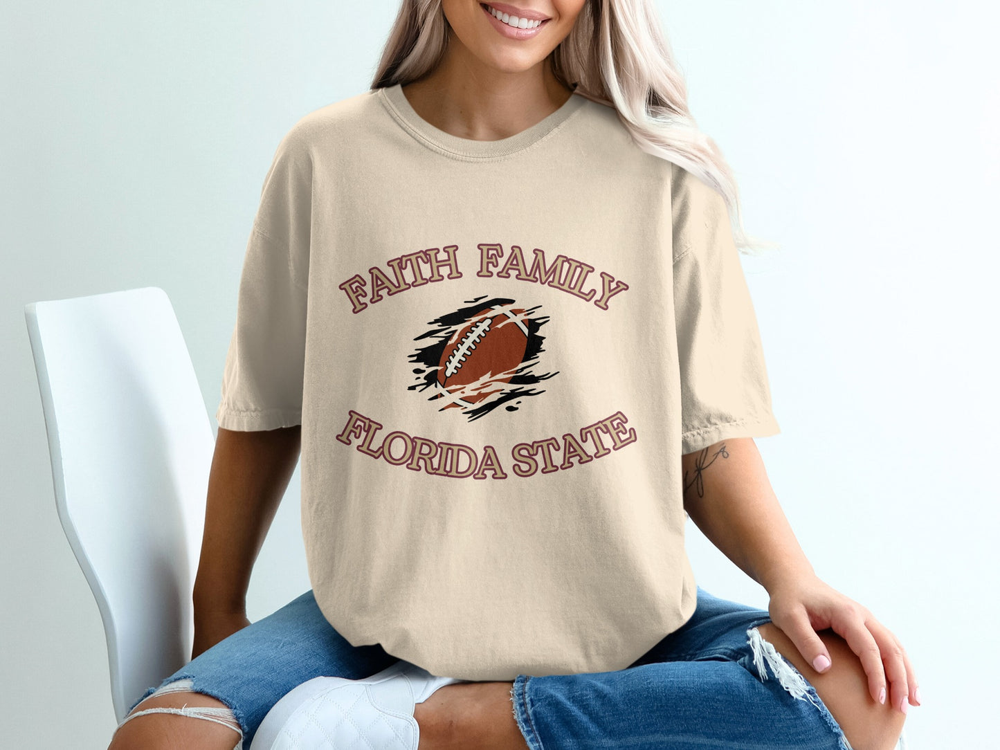 Faith Family Florida State Graphic Tee Product