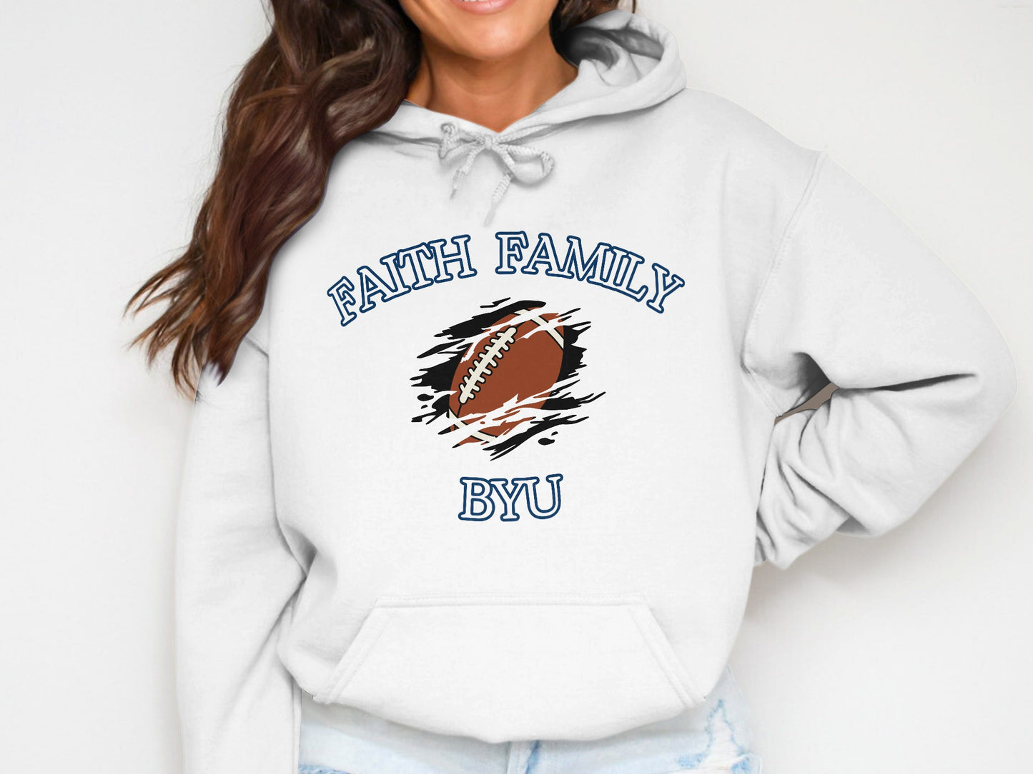 Faith Family BYU Graphic Hoodie product