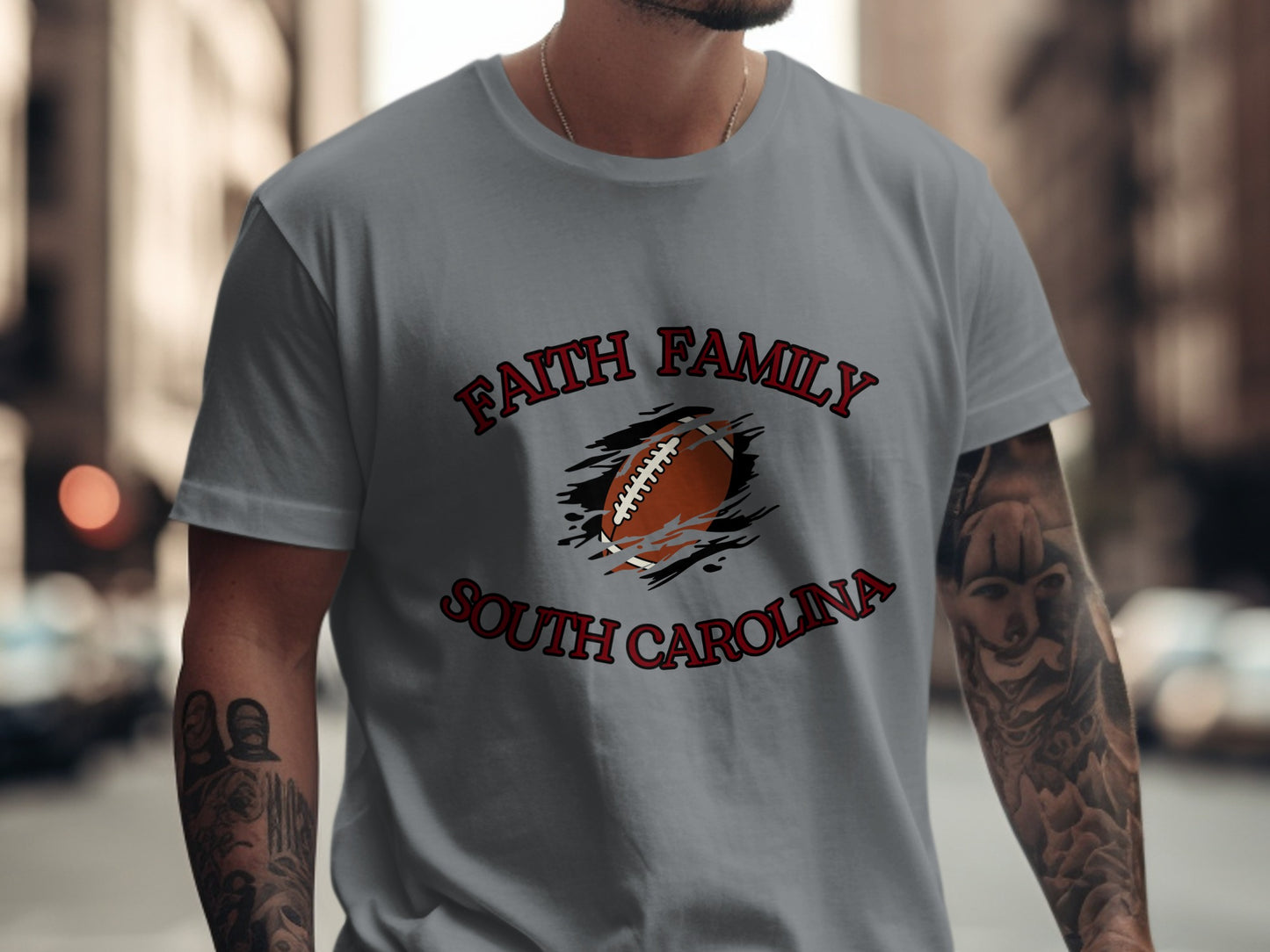 Faith Family South Carolina Football Shirt