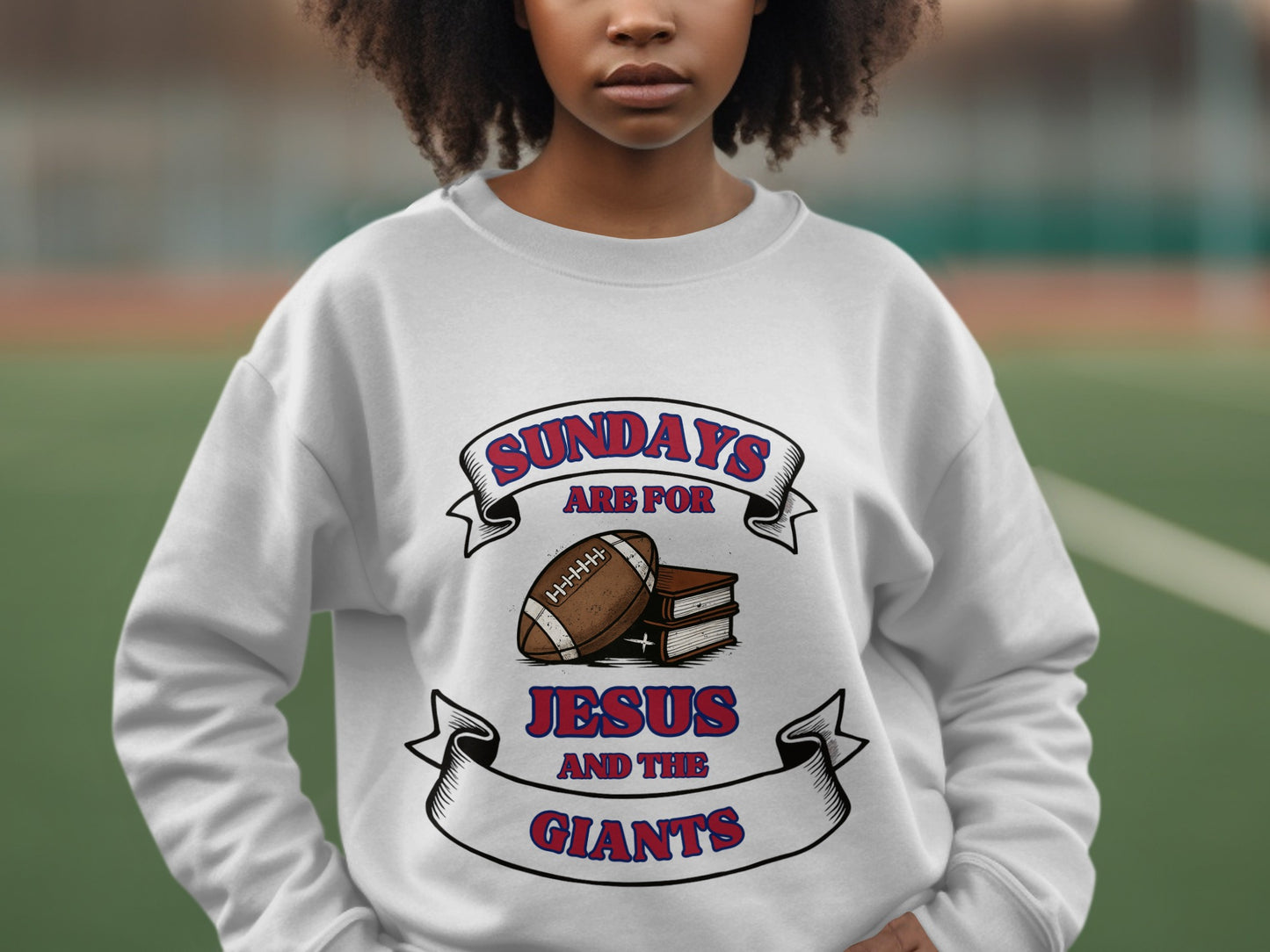 Sundays Are For Jesus And The Giants sweatshirt product type