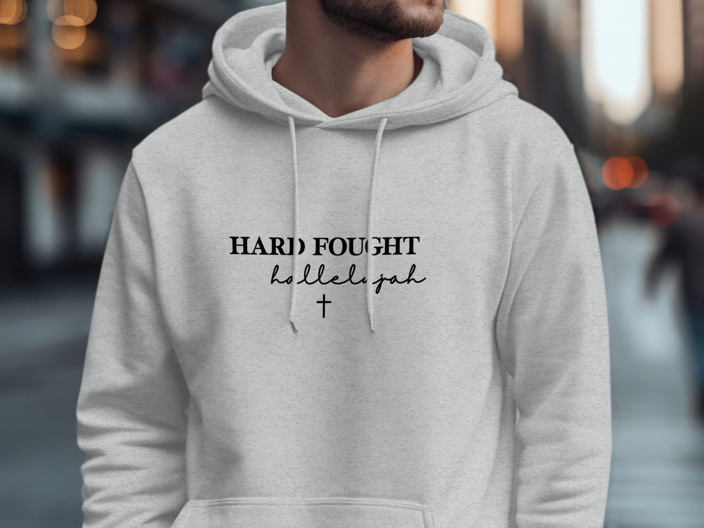 Hard Fought Beloved Path Hoodie product type